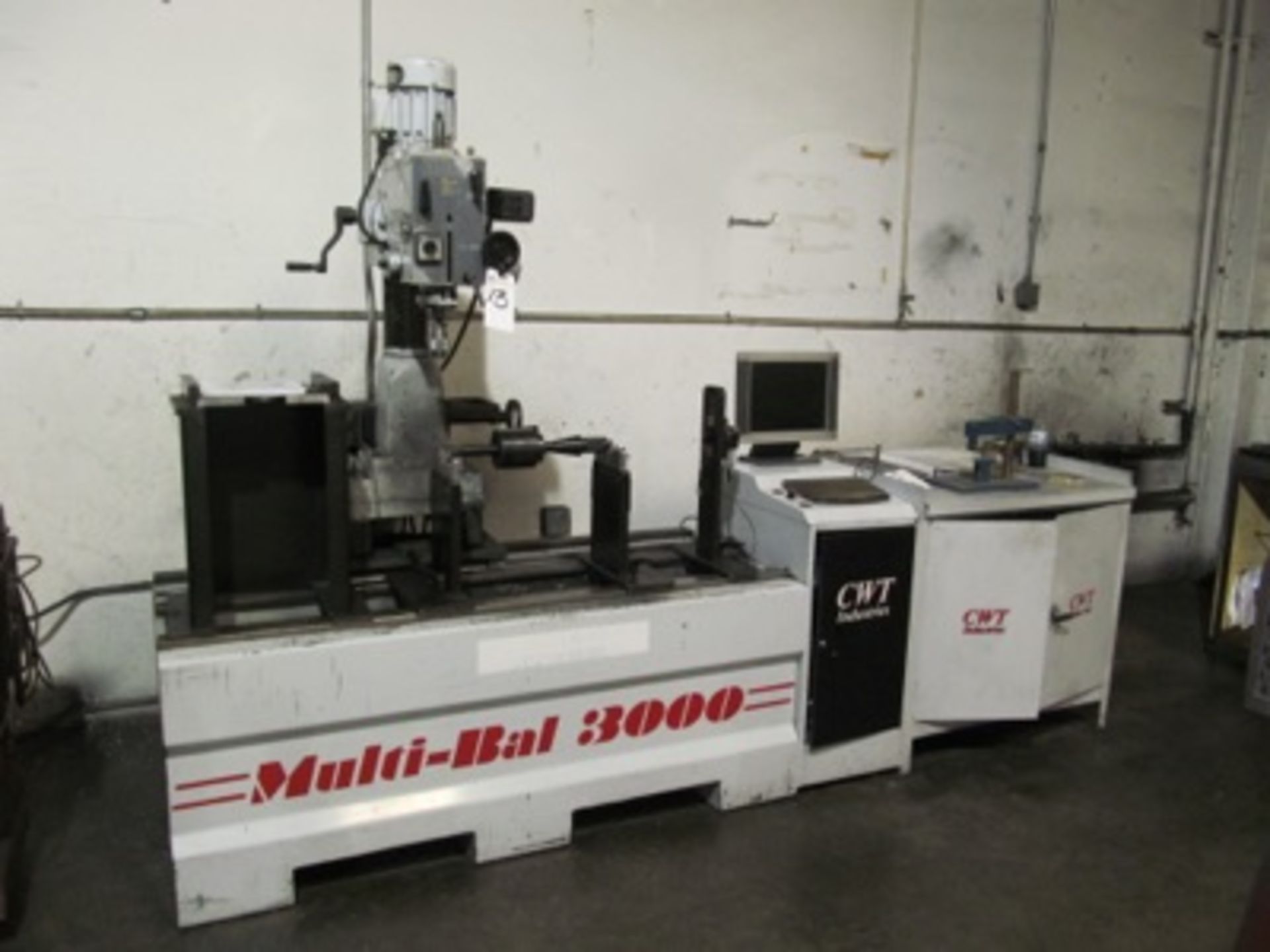 CWT Multi Bal 3000, Crankshaft Balancer with Drill Press