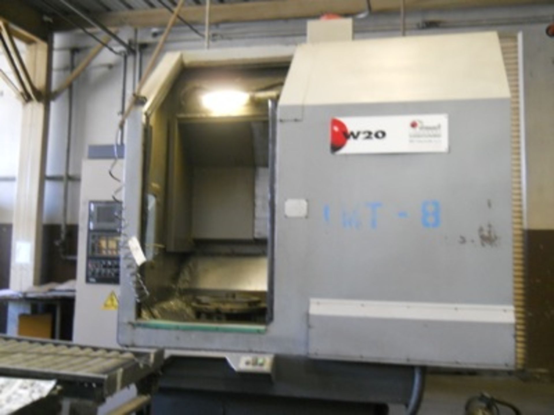 (2000) IMT mod. W20/2 Vertical CNC Lathe w/ GE Fanuc Series 21i-T CNC Controls, 6-Position Turret,