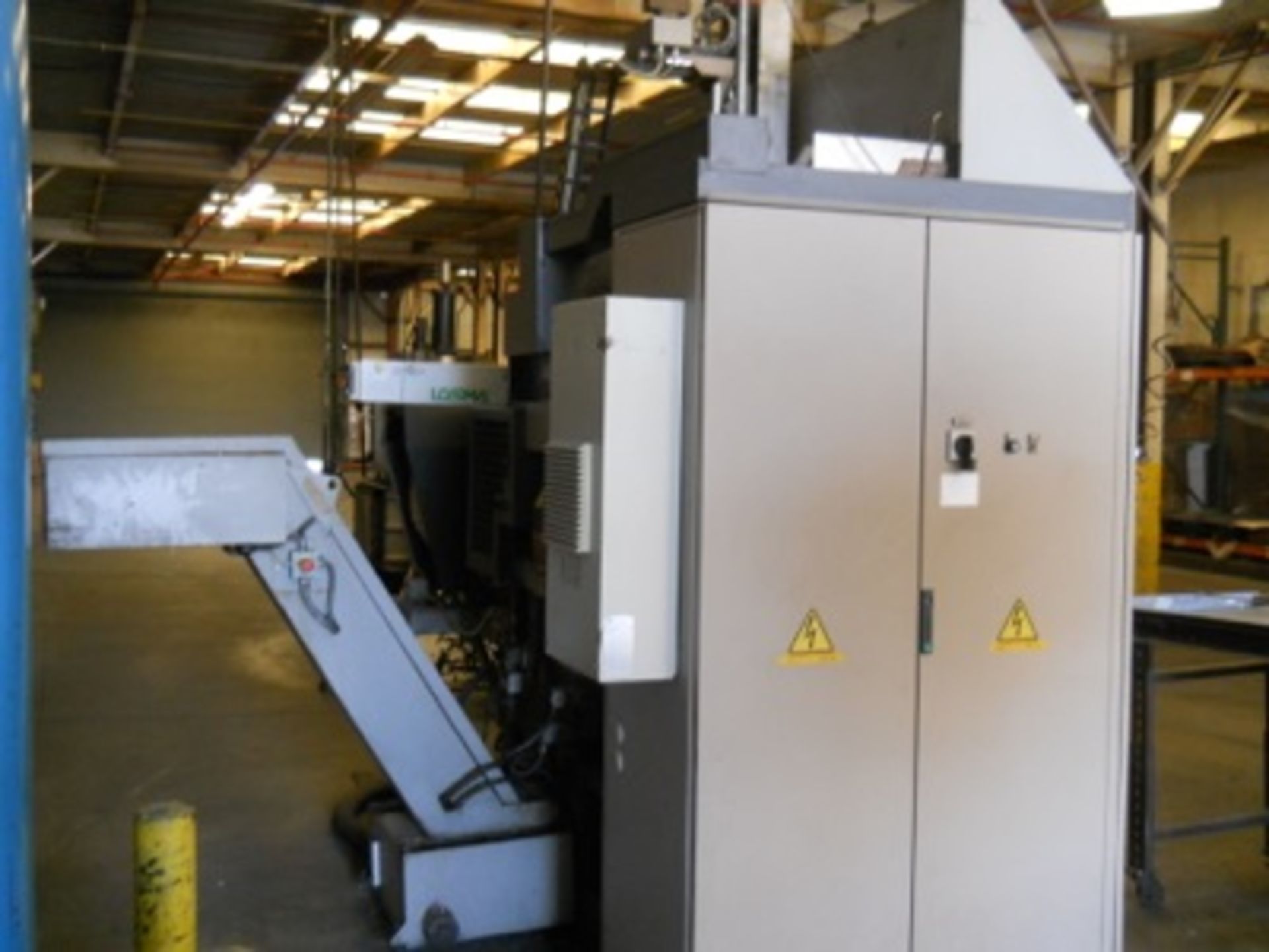 (2000) IMT mod. W20/2 Vertical CNC Lathe w/ GE Fanuc Series 21i-T CNC Controls, 6-Position Turret, - Image 5 of 9