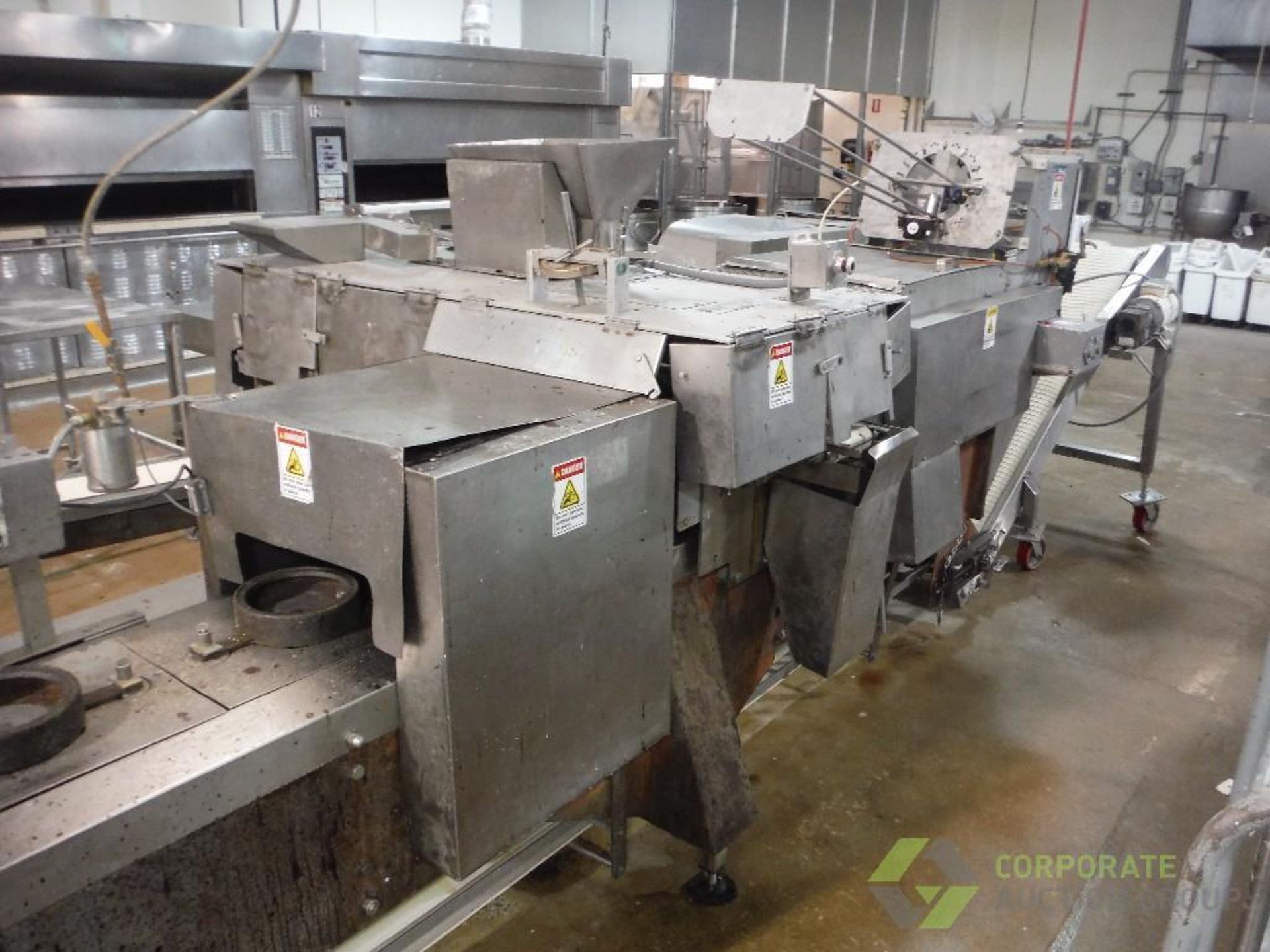 Colborne series 15 complete pie line, Model AX08000, SN 1262-97, denester, duster, dual lane - Image 22 of 41