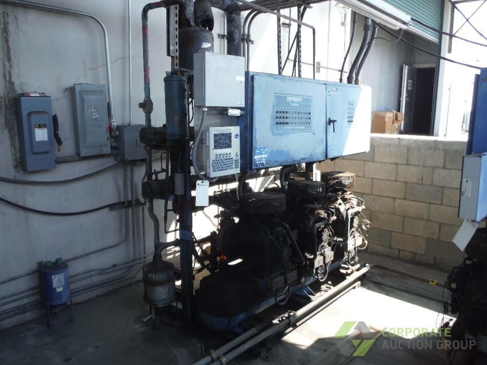 1986 Tyler ammonia compressor, Model P90L-3, R-404A