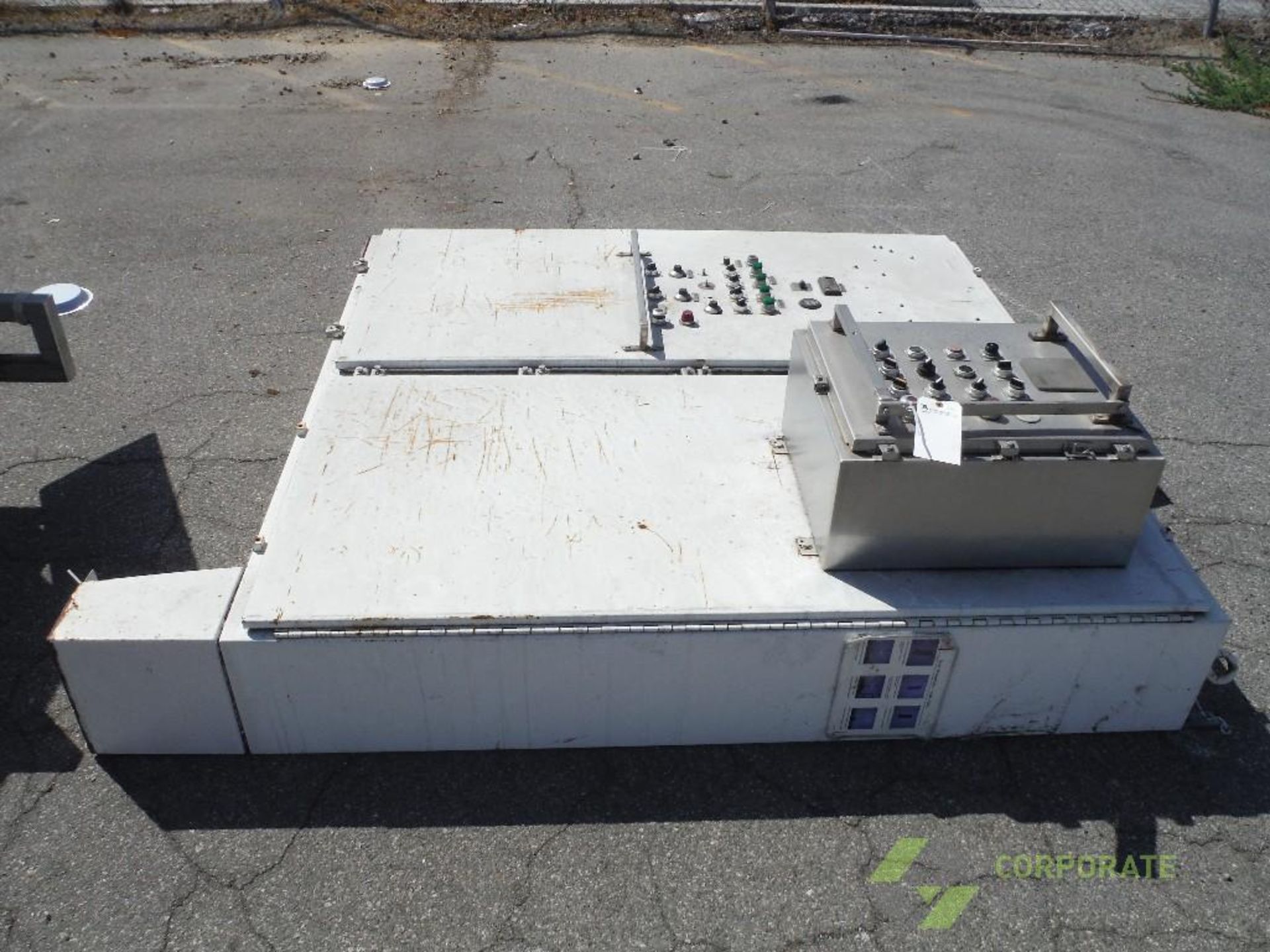 Colborne series 45 pie line, 4,5,6,9,10,11,12 in. pies, removed from facility, stored outdoors, with - Image 15 of 19
