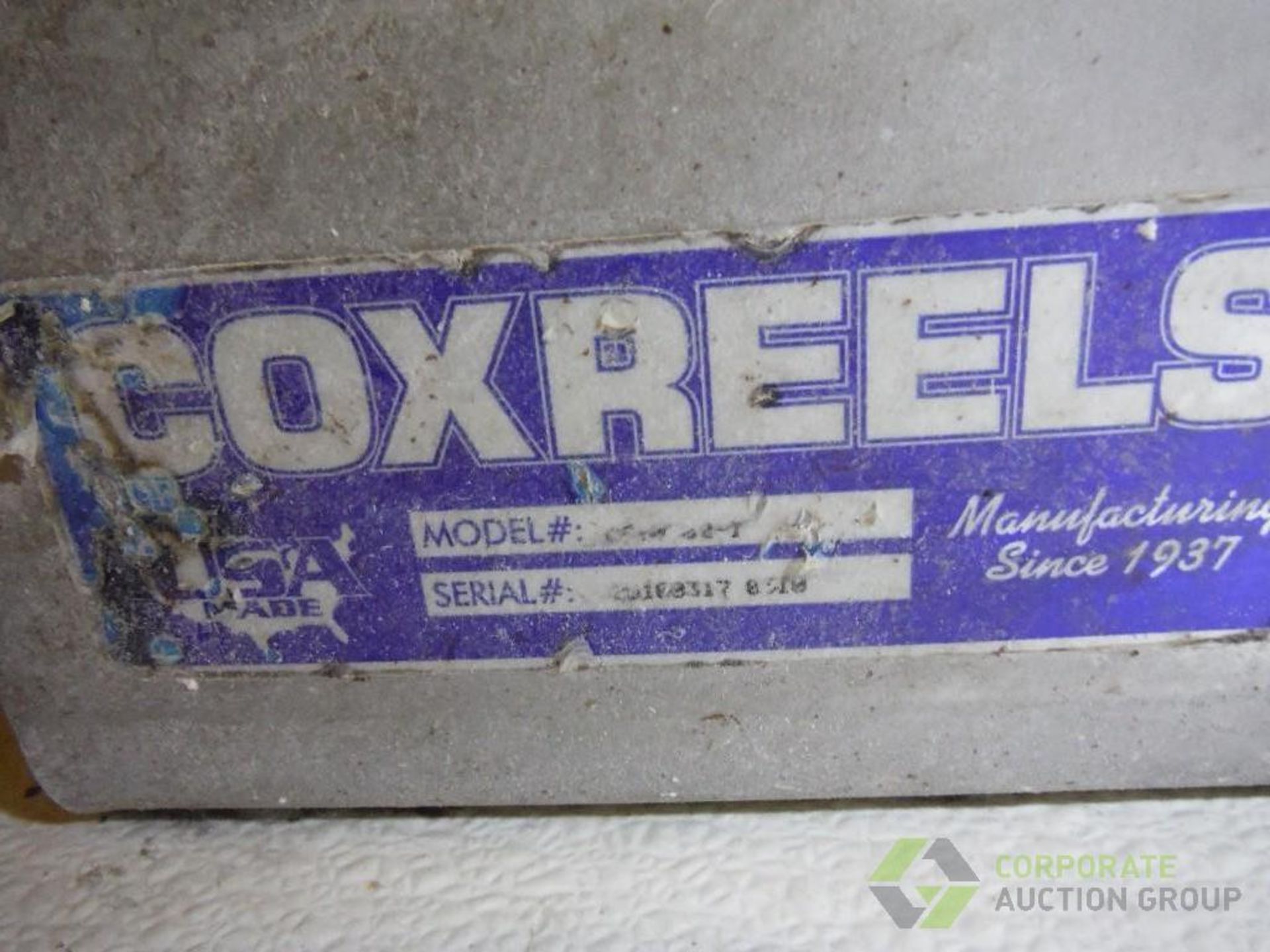 Coxreel SS hose reel with water hose, 20 in. dia. - Image 3 of 3