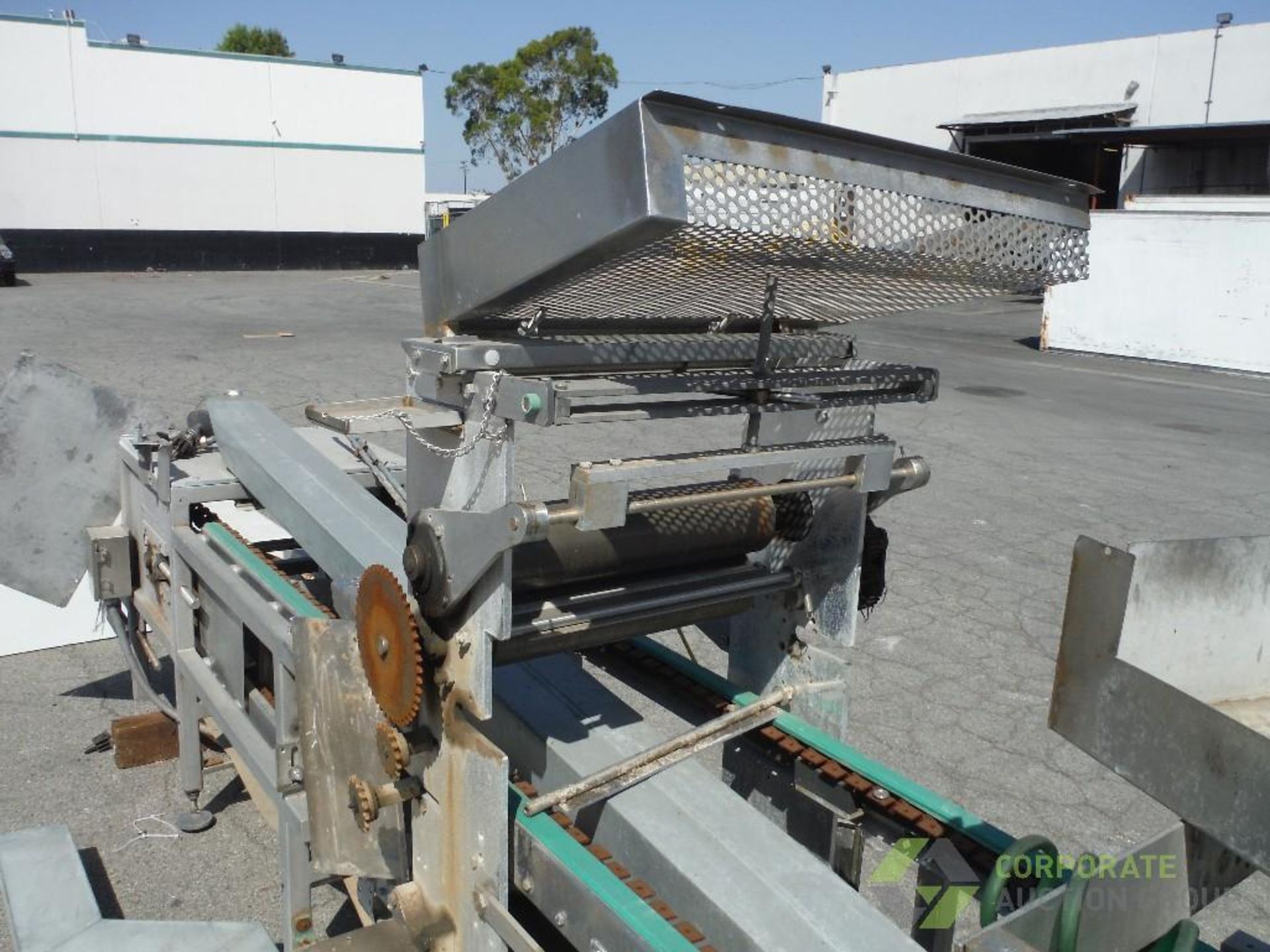 Colborne series 45 pie line, 4,5,6,9,10,11,12 in. pies, removed from facility, stored outdoors, with - Image 12 of 19