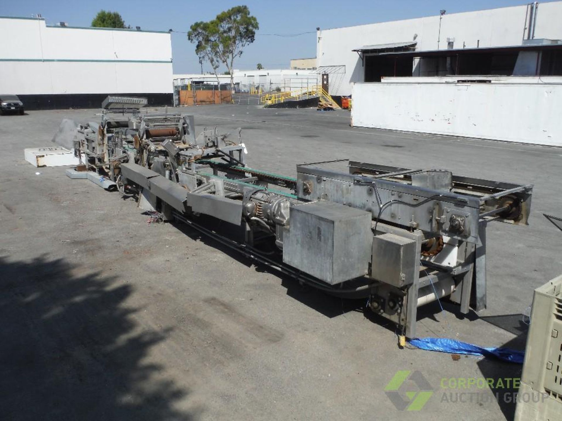 Colborne series 45 pie line, 4,5,6,9,10,11,12 in. pies, removed from facility, stored outdoors, with - Image 3 of 19