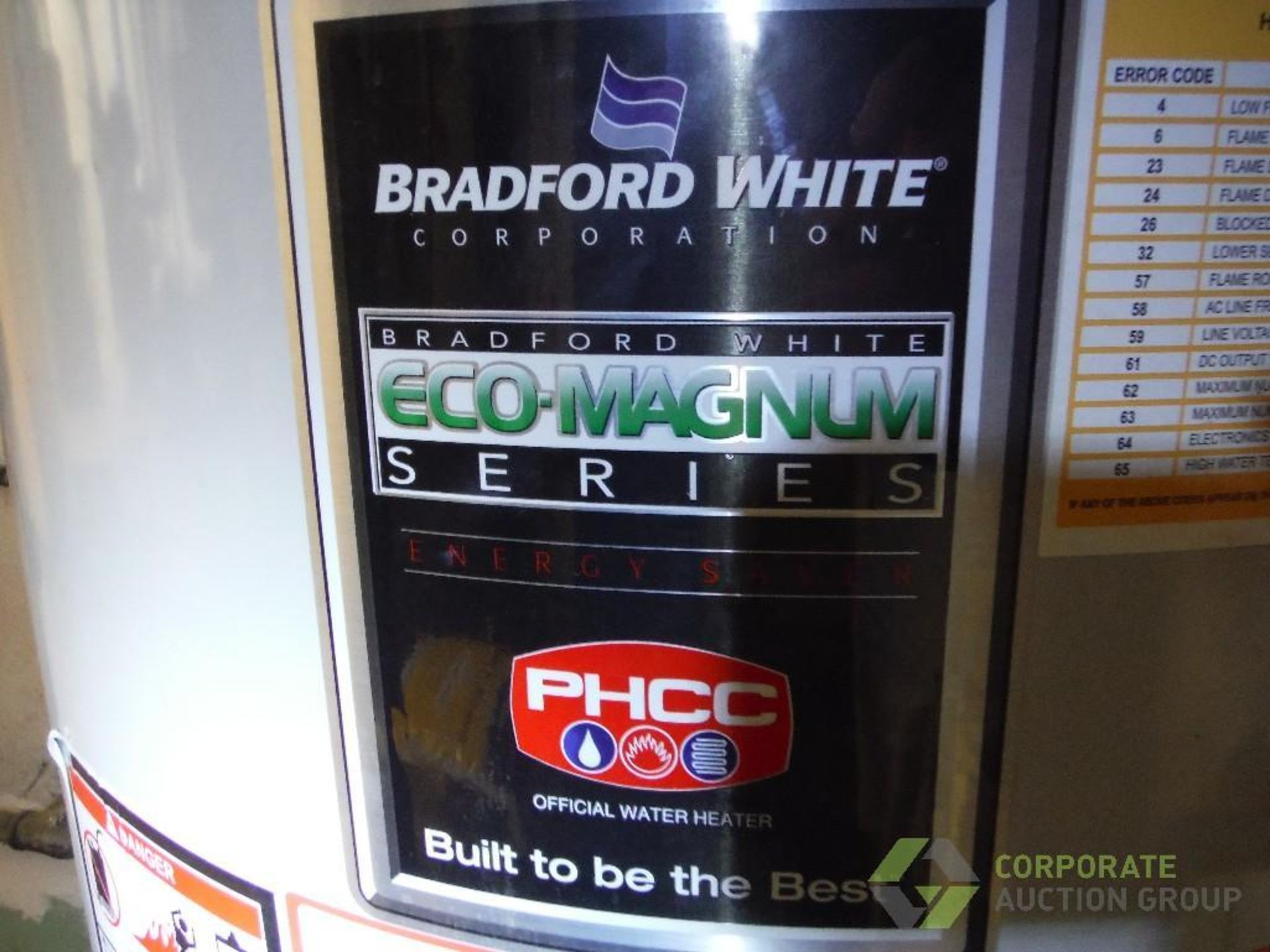 Bradford White commercial hot water heater, Model UCG100H2703N, Honeywell digital control, 266 gal/ - Image 7 of 7