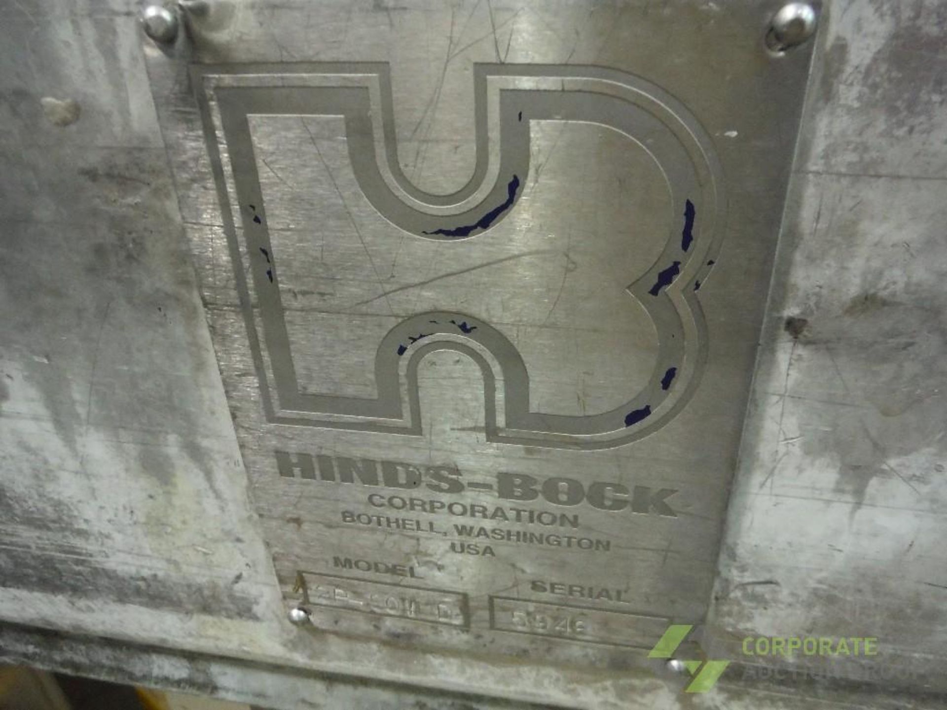 2010 Hinds-Bock double piston depositor, Model 2P-90IND, SN 5948, horizontal agitation, Allen - Image 9 of 14