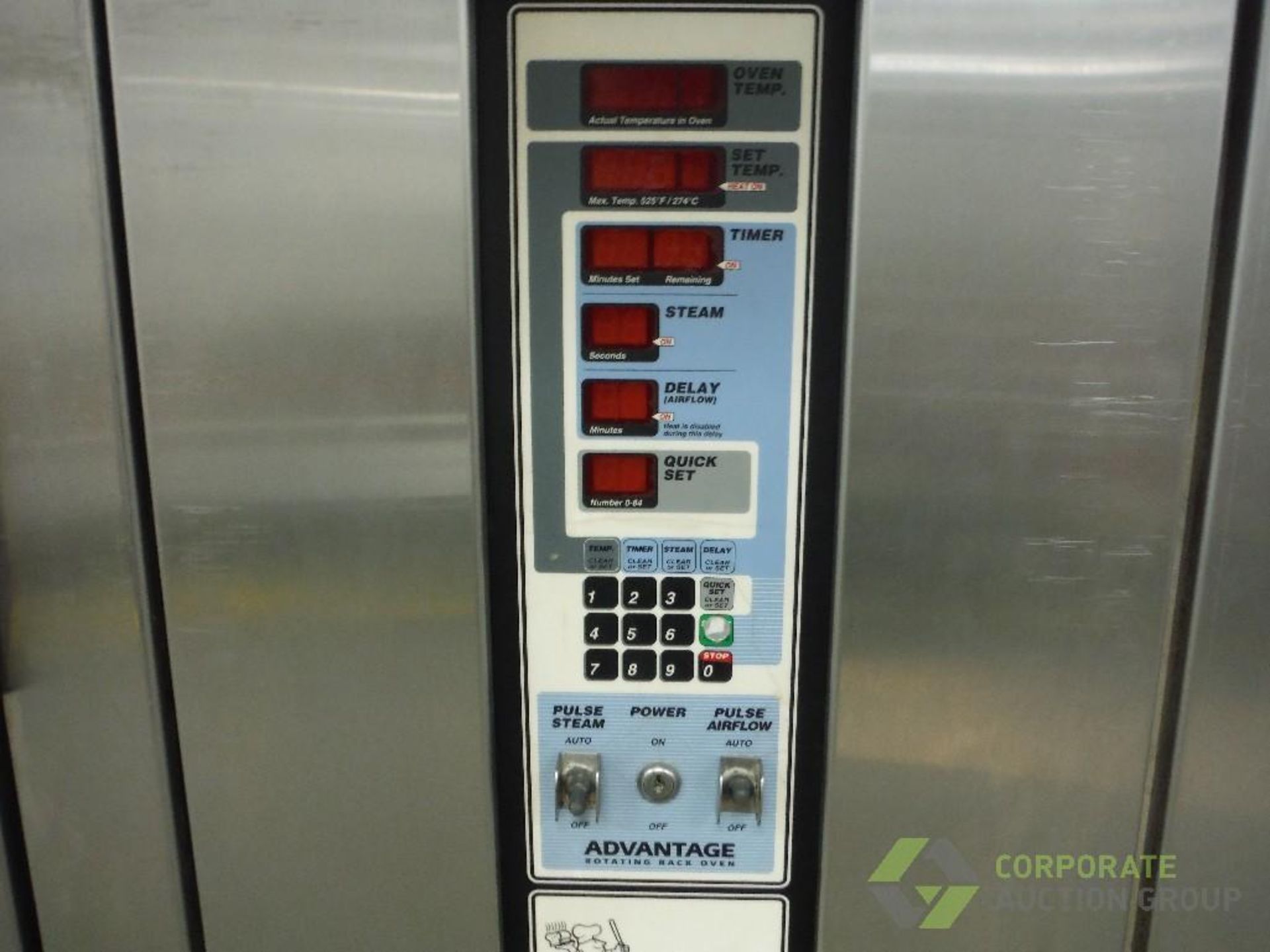 1995 Baxter double rack oven, Model OV210G-M2B, SN 9502-01664, natural gas, 250,000 btu/hr. - Image 3 of 7