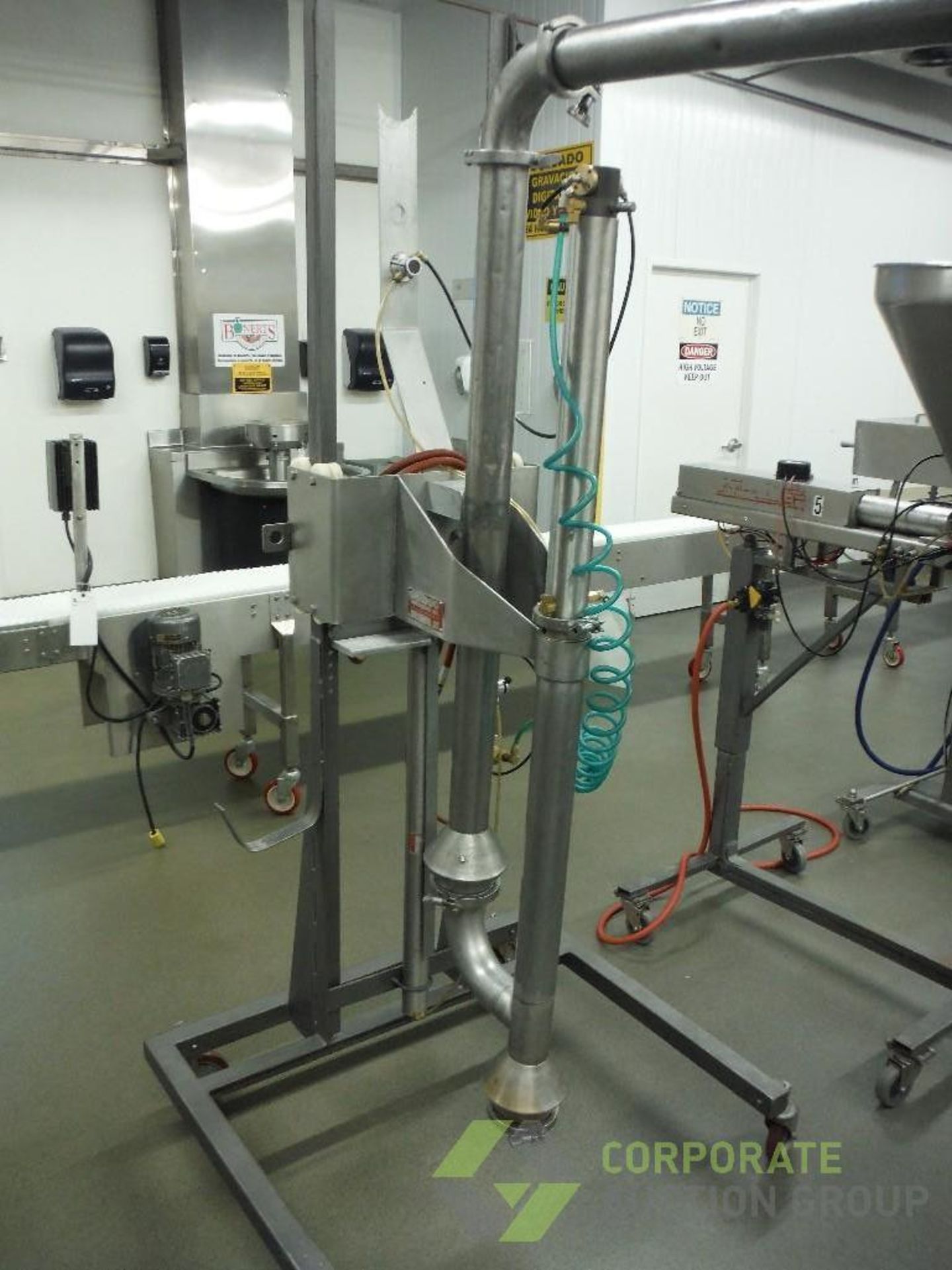 Fedco barrel pump, Model PP203R1, SN 487, mild steel frame, on casters - Image 2 of 4