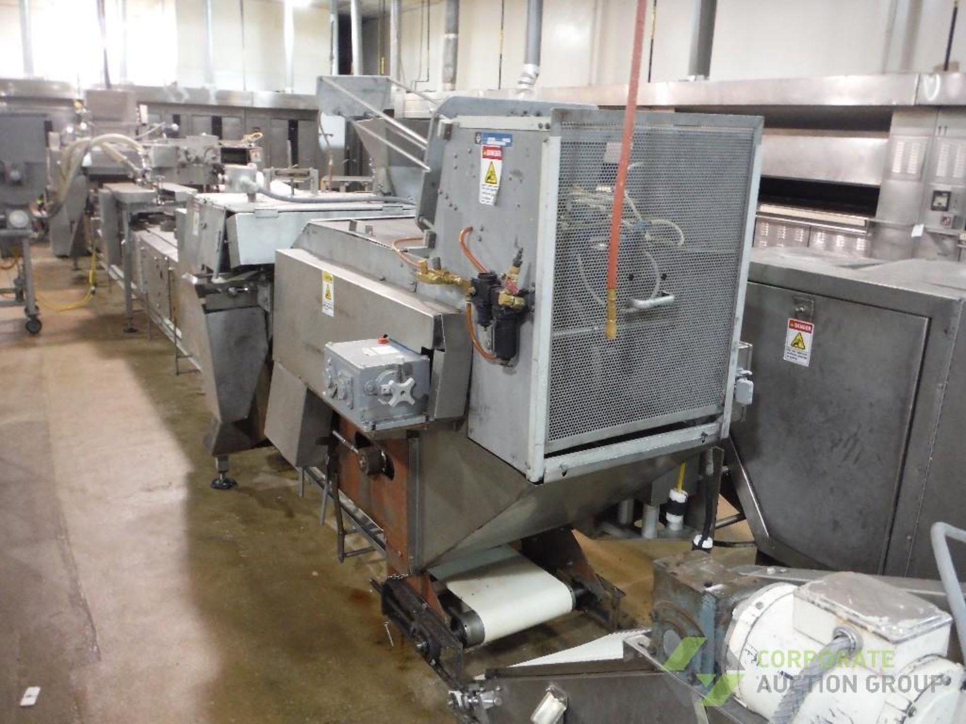 Colborne series 15 complete pie line, Model AX08000, SN 1262-97, denester, duster, dual lane - Image 20 of 41