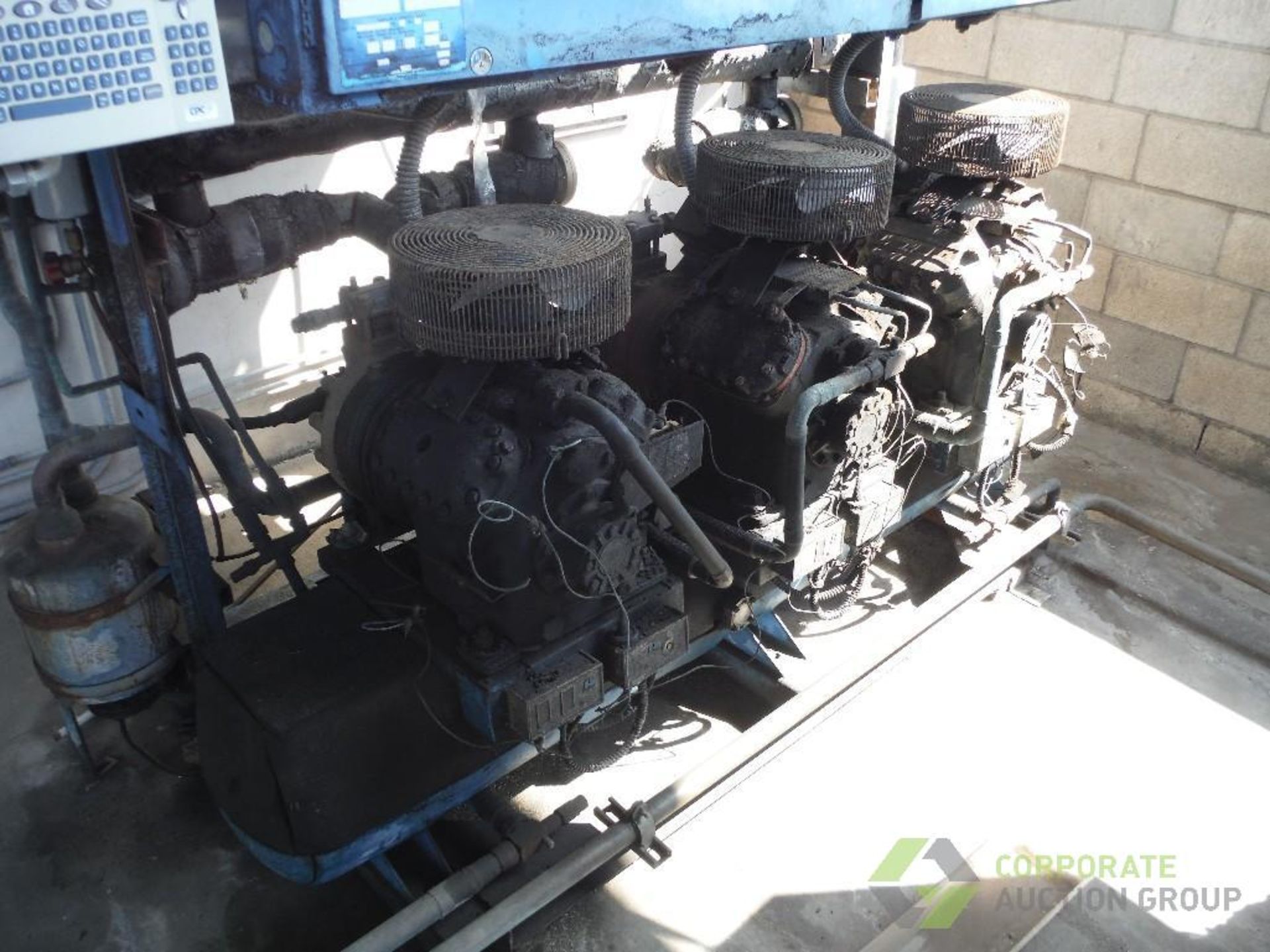 1986 Tyler ammonia compressor, Model P90L-3, R-404A - Image 4 of 9