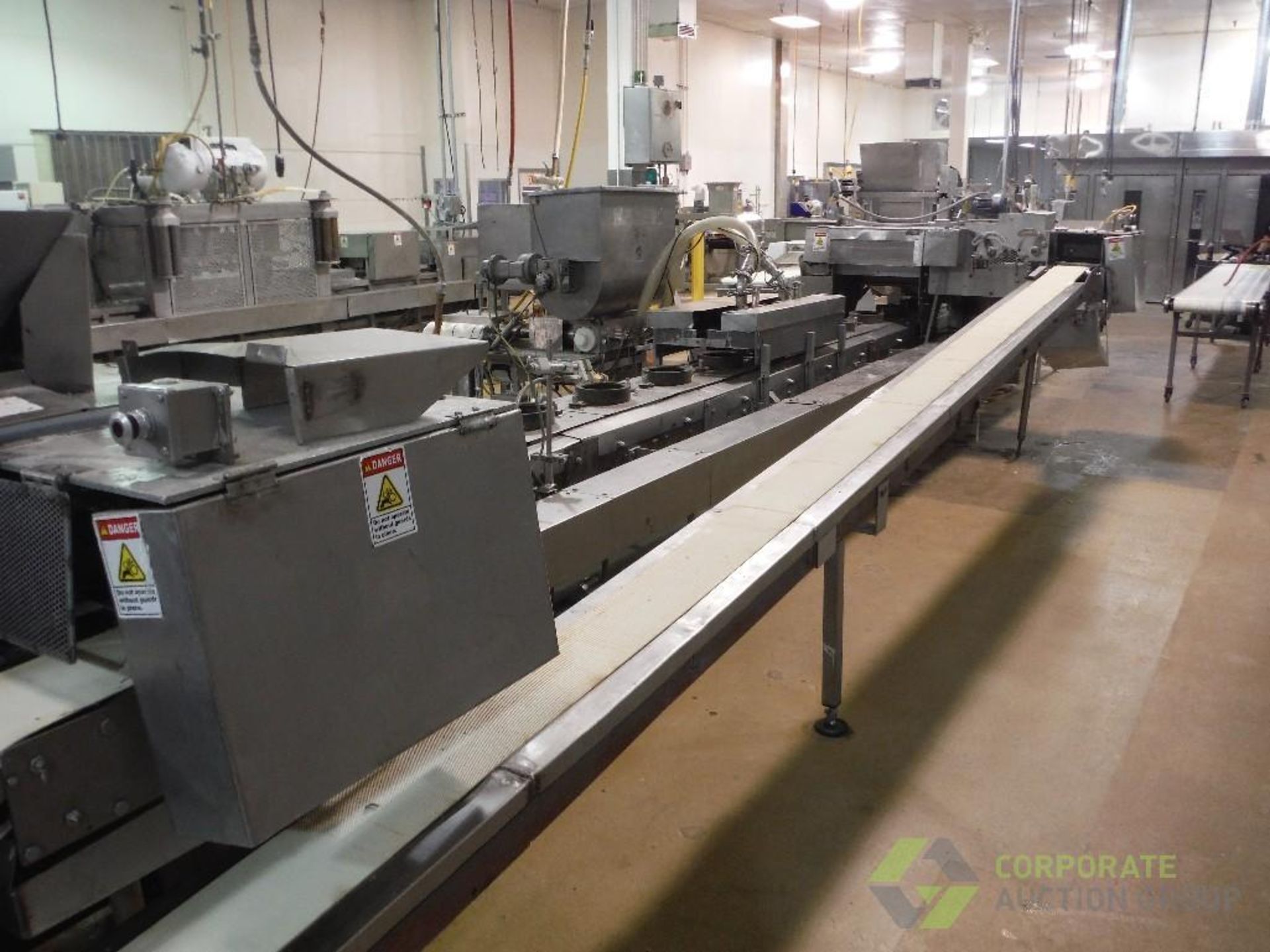 Colborne series 15 complete pie line, Model AX08000, SN 1262-97, denester, duster, dual lane - Image 27 of 41