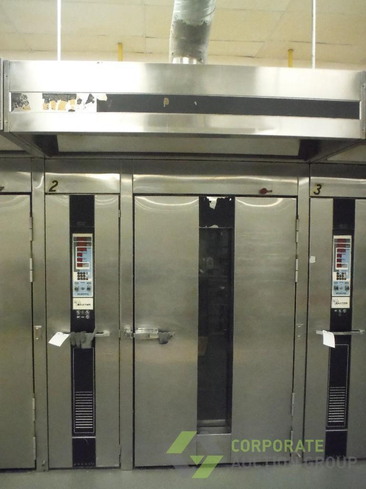 1995 Baxter double rack oven, Model OV210G-M2B, SN 9502-01664, natural gas, 250,000 btu/hr. - Image 2 of 7