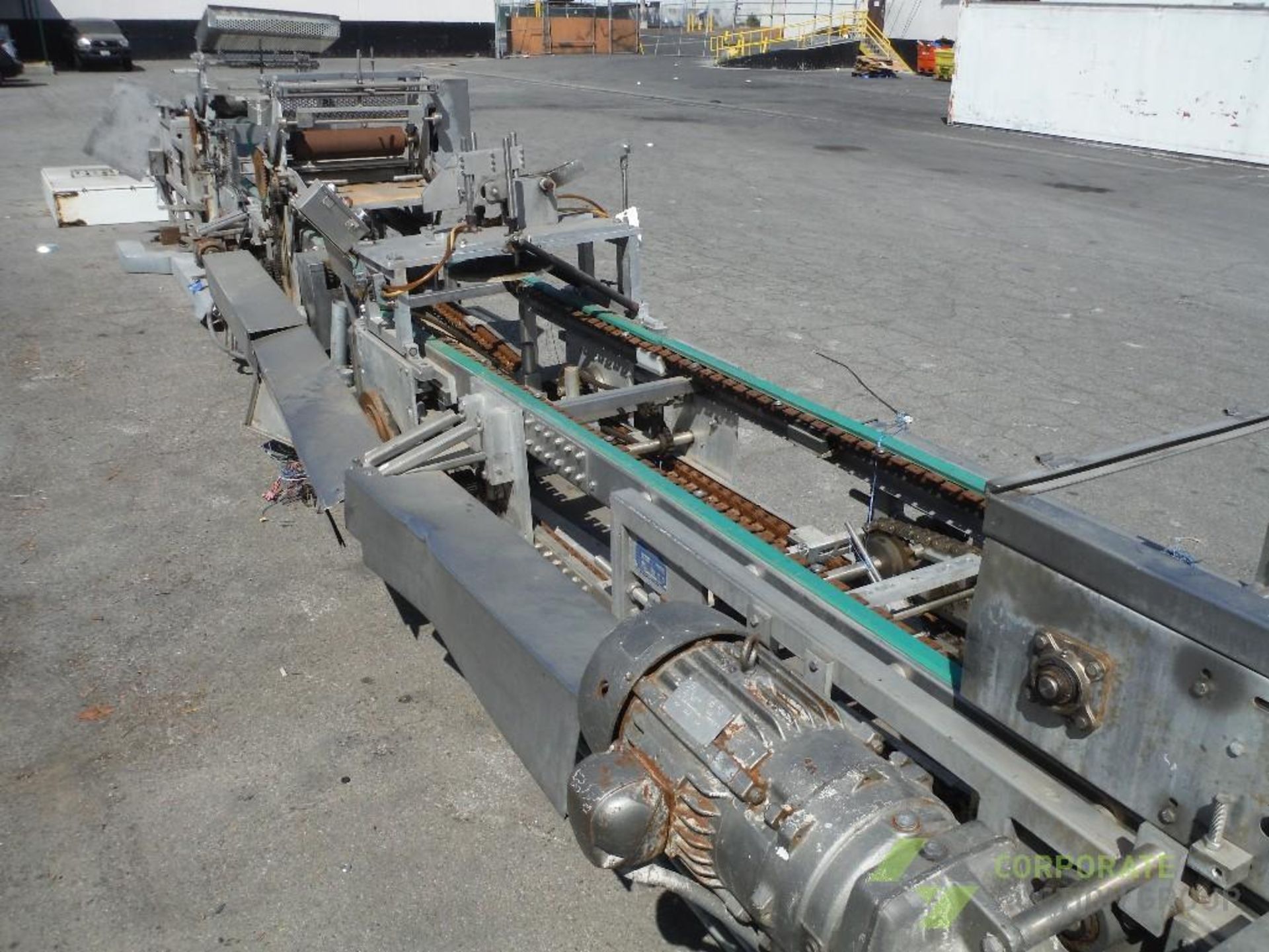 Colborne series 45 pie line, 4,5,6,9,10,11,12 in. pies, removed from facility, stored outdoors, with - Image 5 of 19