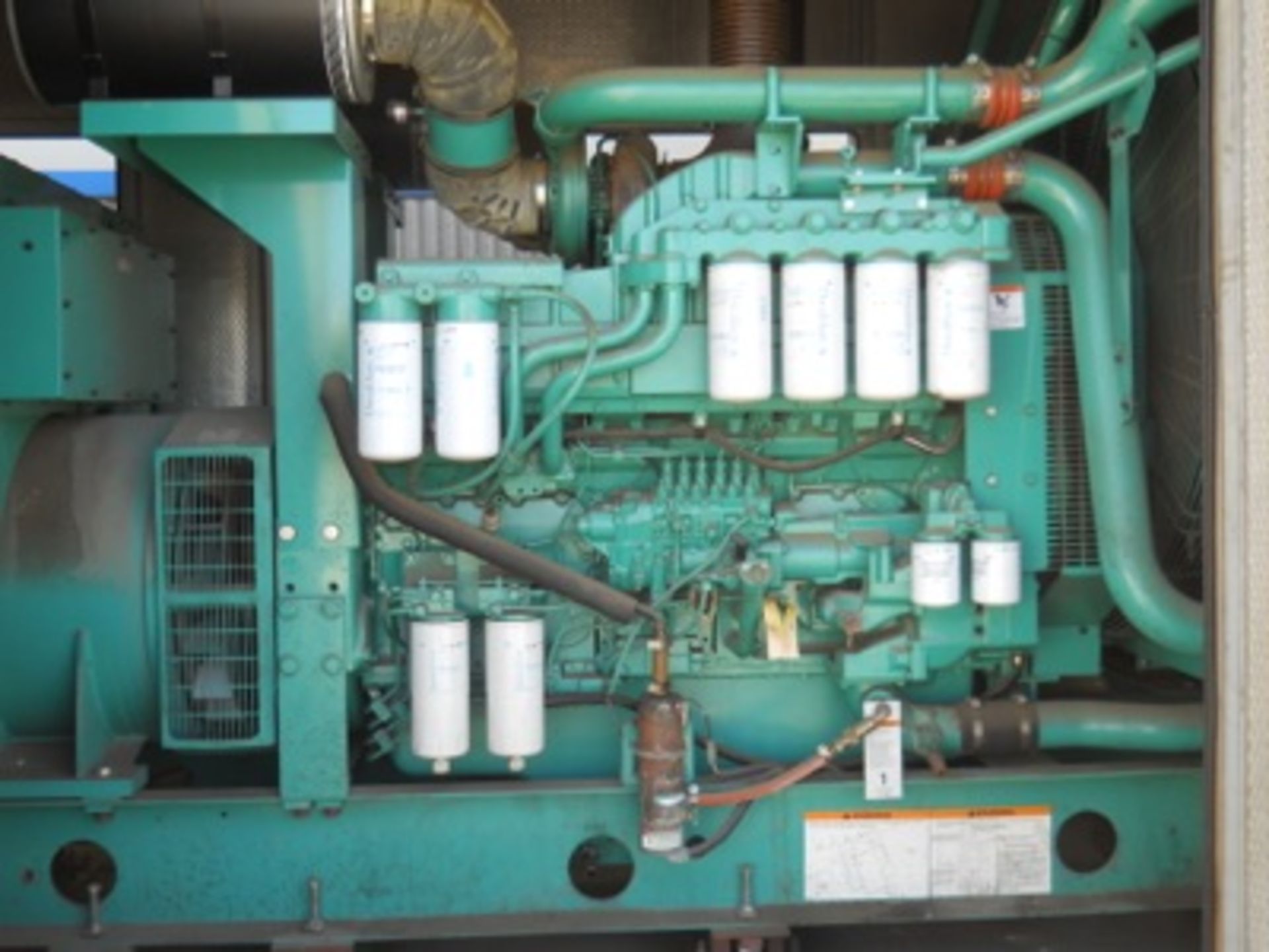 Cummins mod. DFHD-4956347, Diesel Generator Internal Combustion 12 Cylinder, Turbo Charged, After - Image 6 of 13