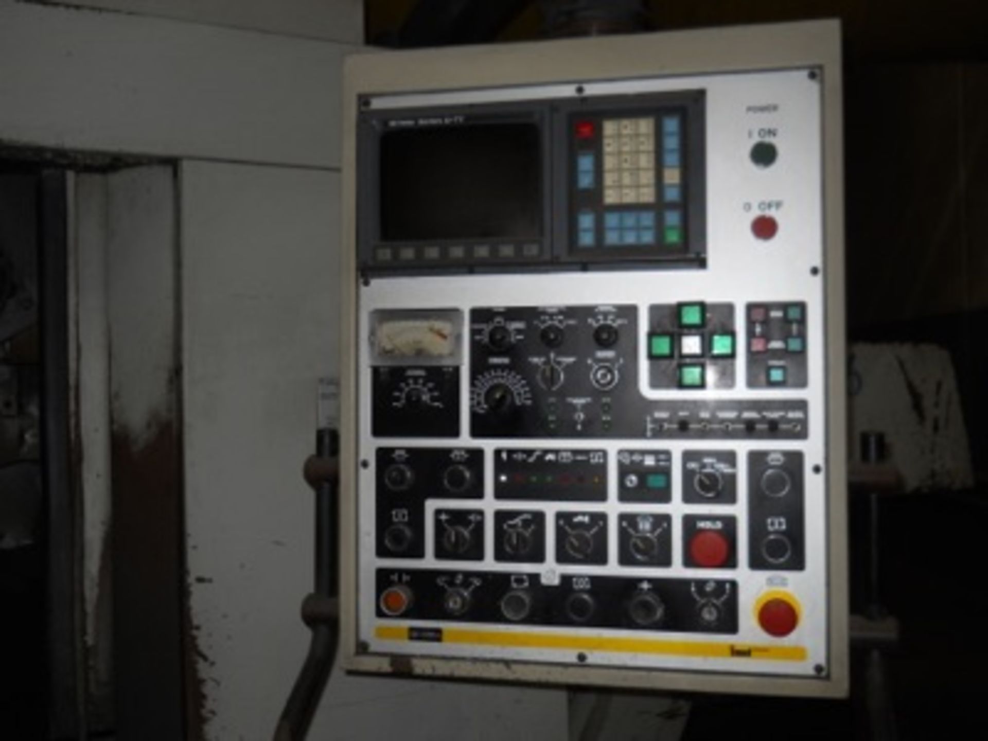 (1992) IMT mod. SF-500-4 Vertical 4-Axis CNC Lathe w/ GE Fanuc Series O-TT CNC Controls w/ 2-