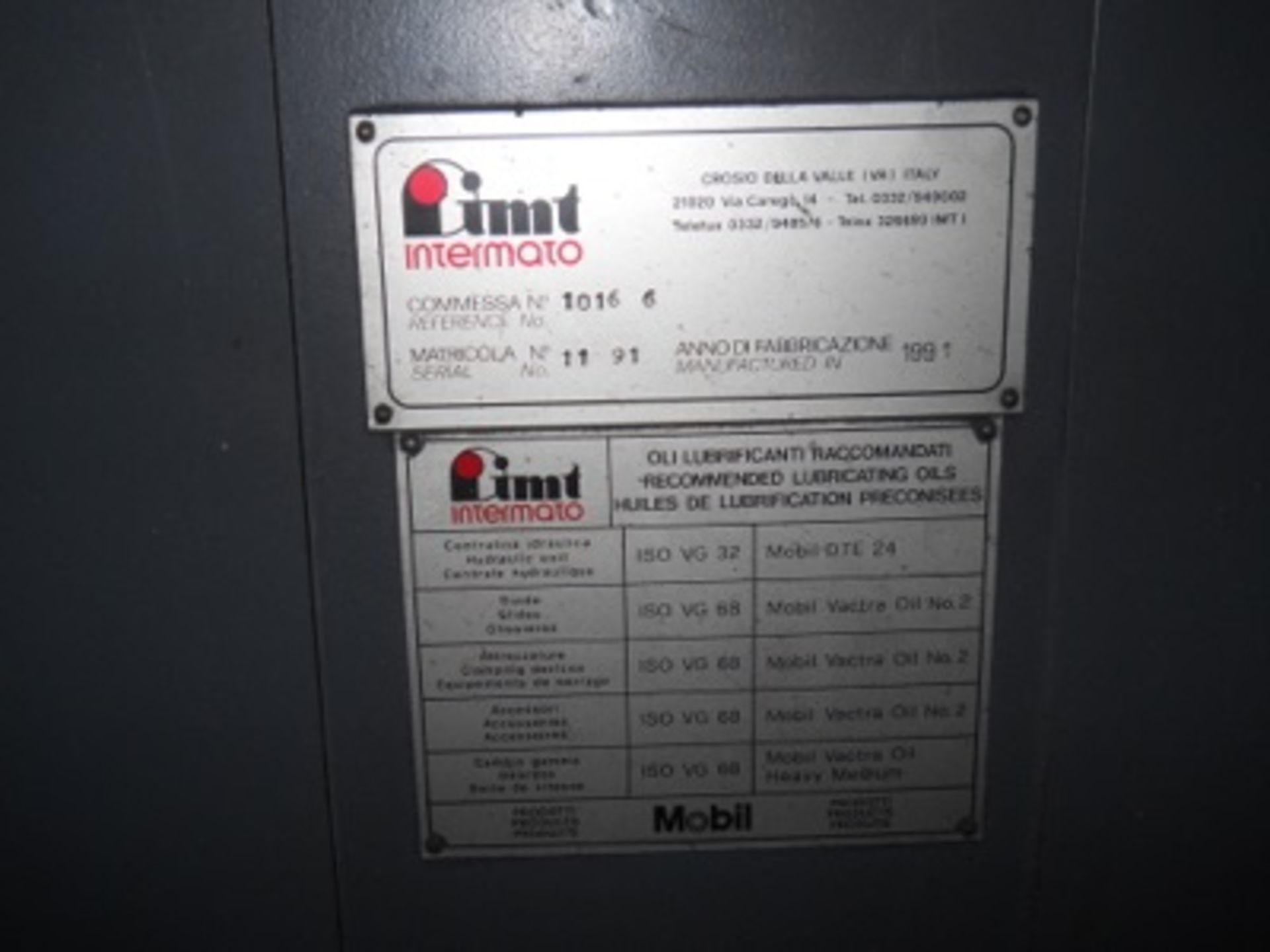 (1991) IMT mod. SF-500-4 Vertical 4-Axis CNC Lathe w/ GE Fanuc Series O-TT CNC Controls w/ 2- - Image 4 of 5