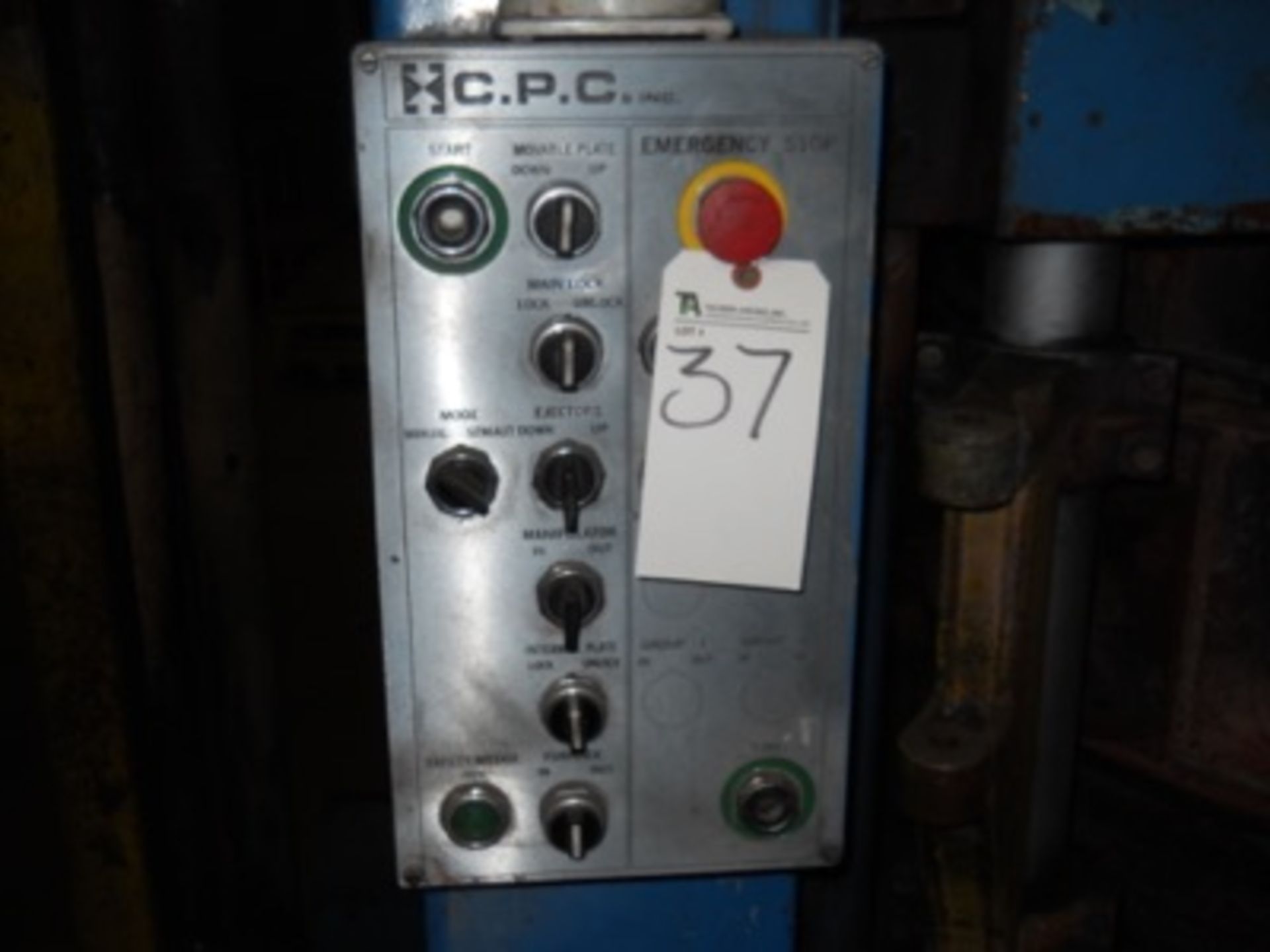CPC mod. 1101 Counter Pressure Casting Machine w/ Shuttle Loading Arm; Unit 07 (No Control Screen - Image 4 of 5