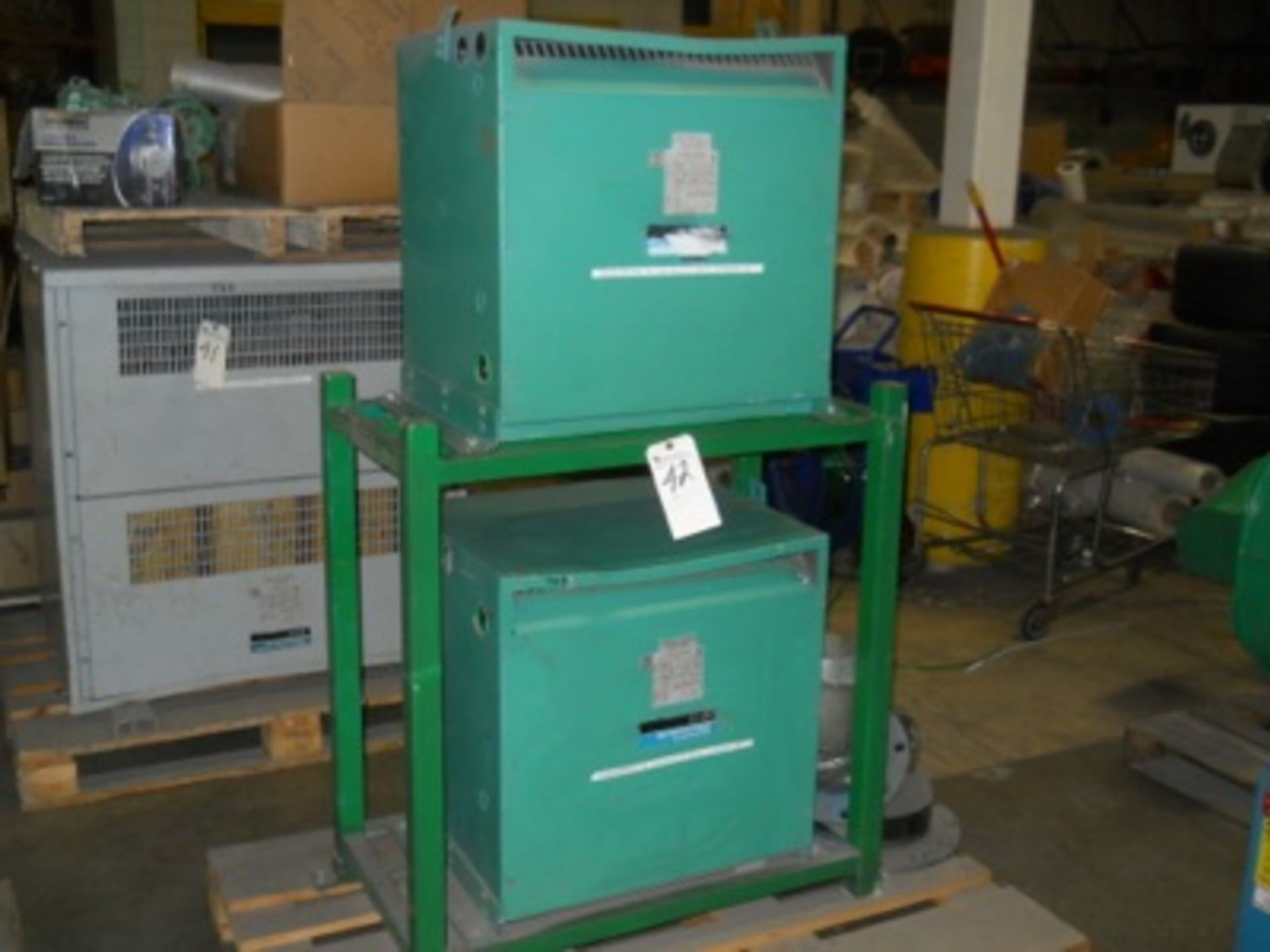 (Lot) (2) Rex 75 KVA Transformers