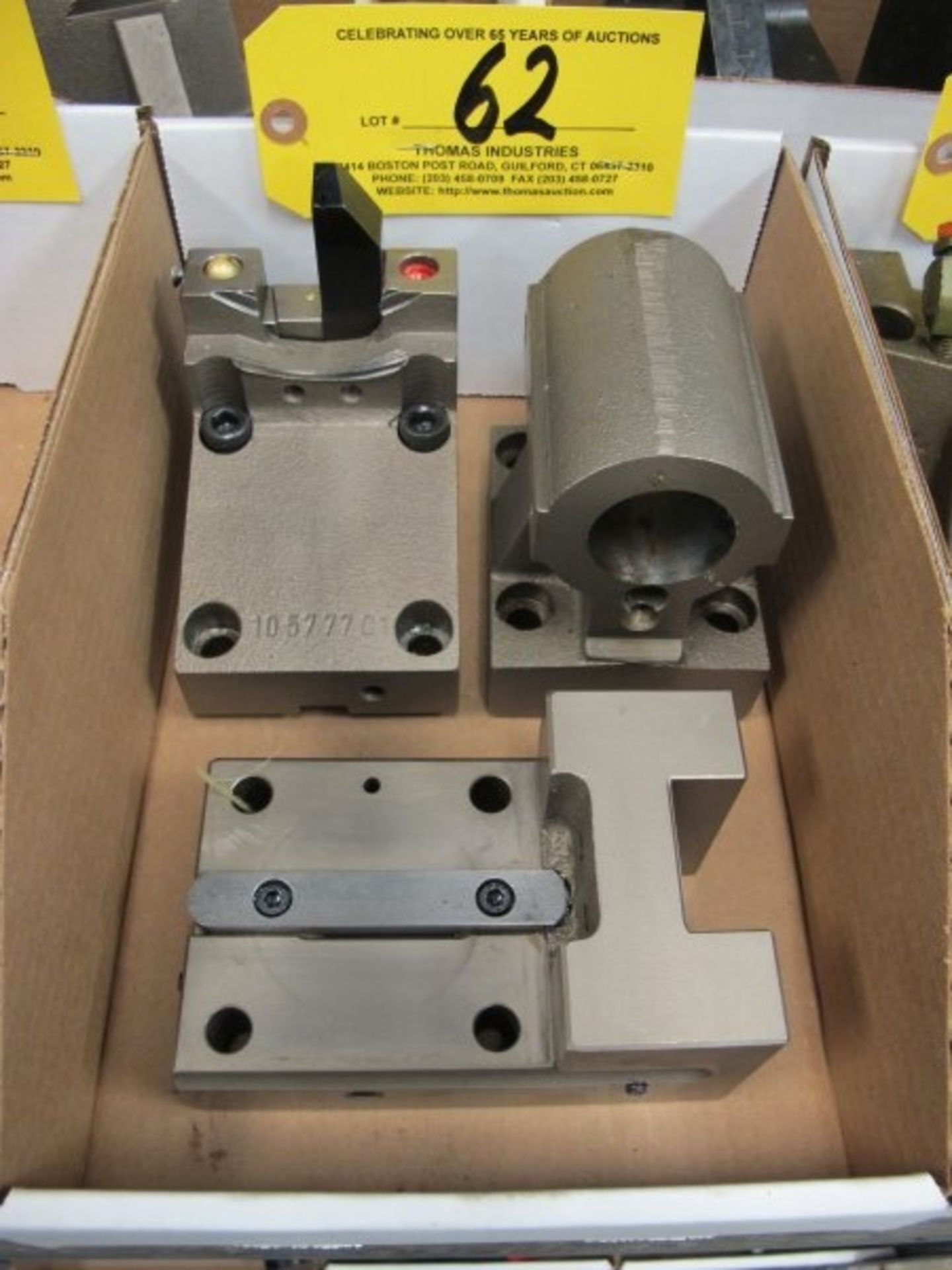 (3) Assorted Toolholders Lathe Tool Blocks