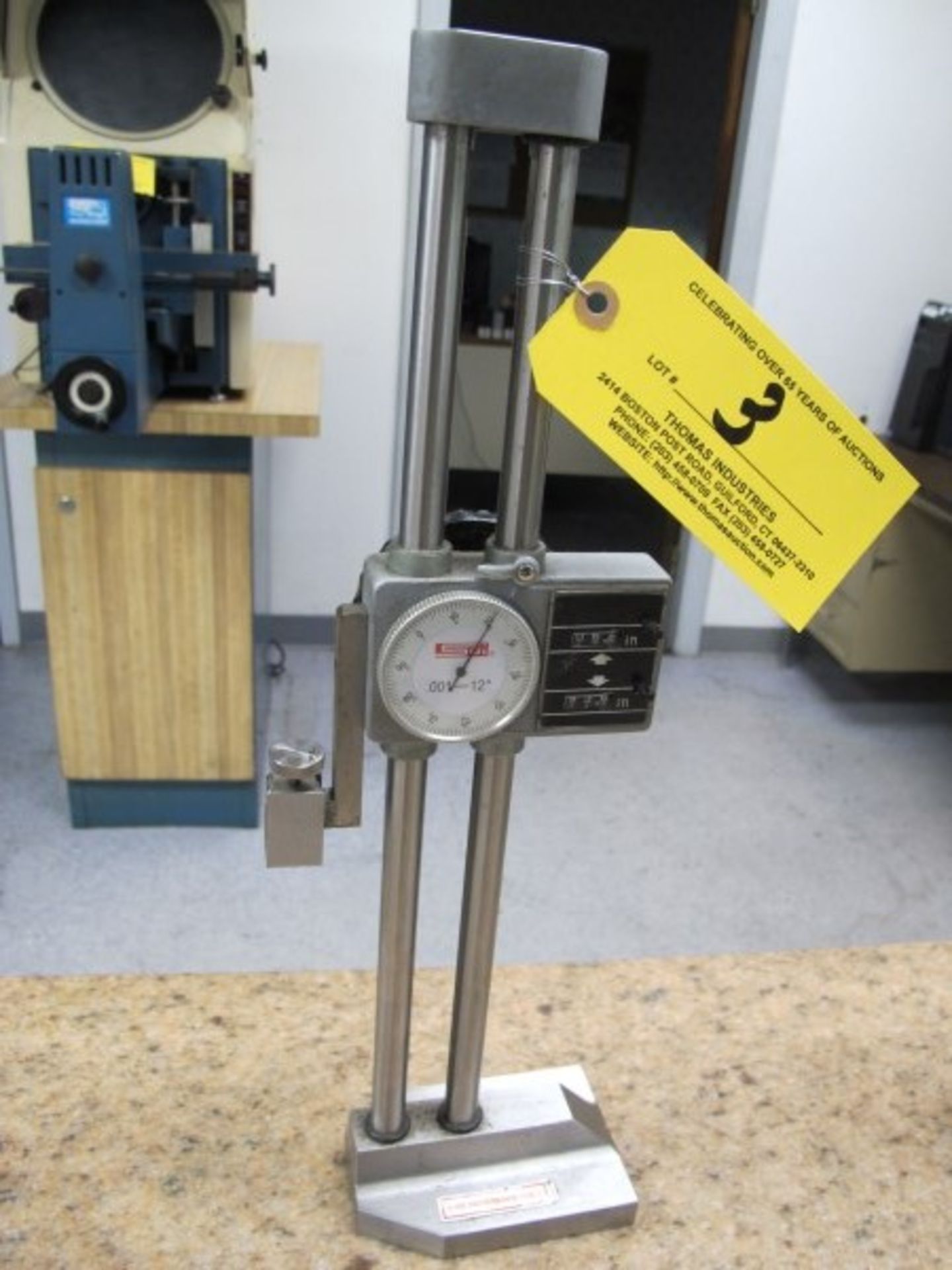 SPI 12" Dual Column Dial Height Gage