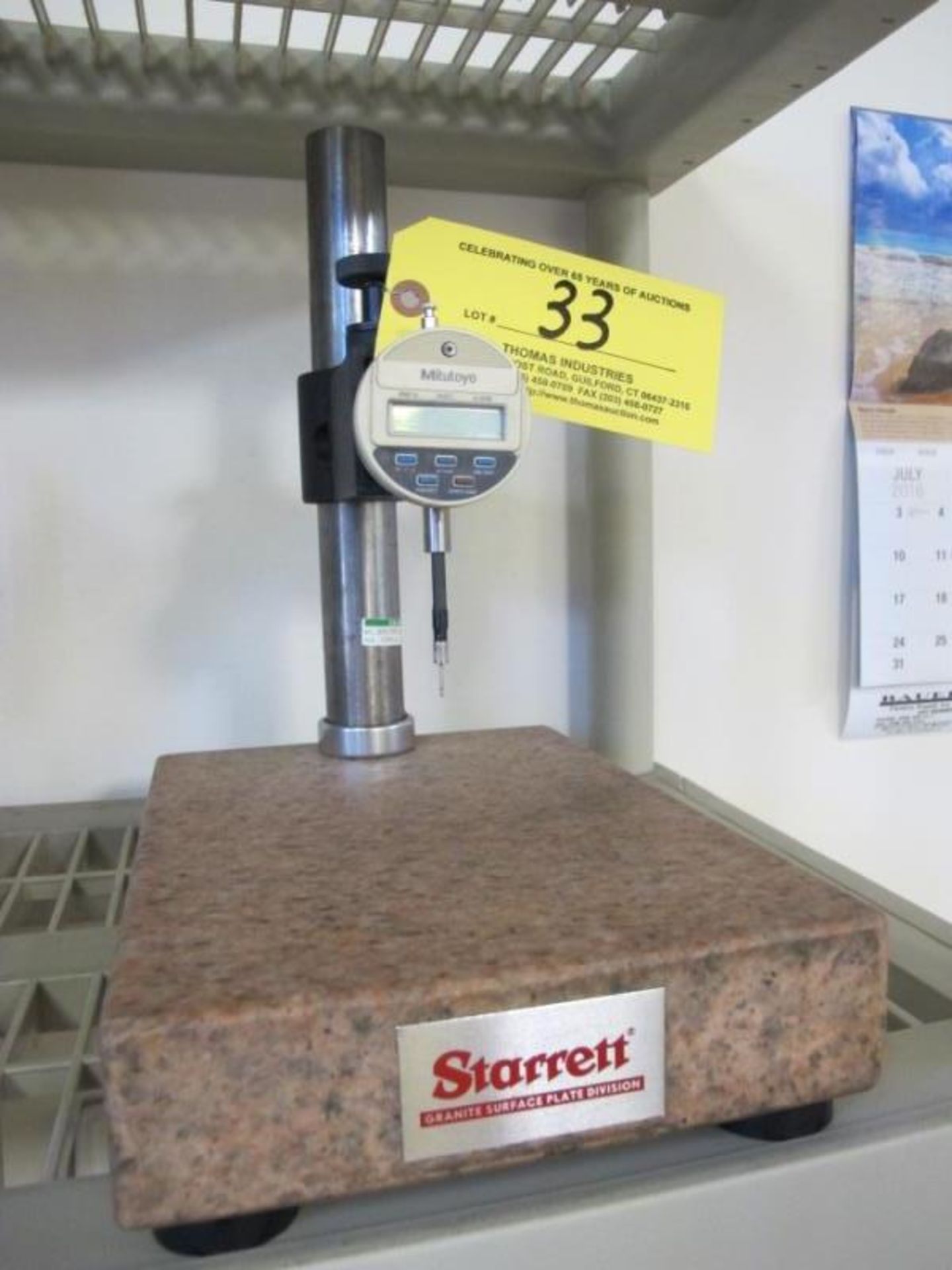 Starrett Granite Indicator Stand