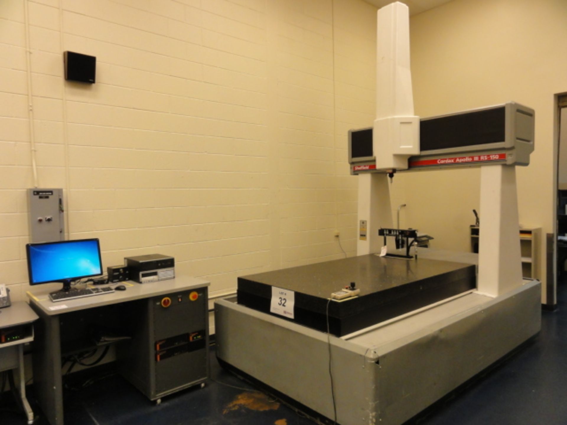 Sheffield Coordinate Measuring Machine, Model Cordax Apollo III-RS-150 w/ Renishaw PH10 MQ Probe