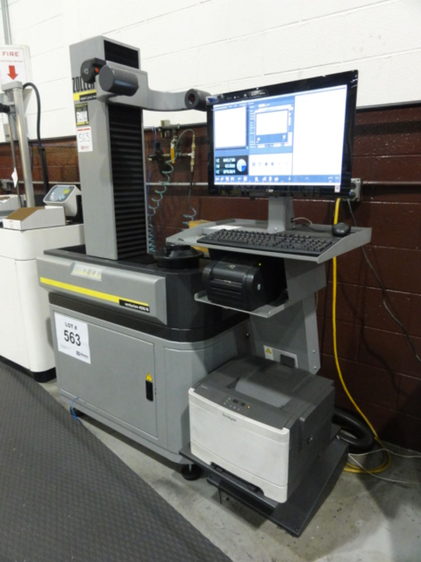 2014 Zoller Venturion 450/6 Tool Presetter, w/ Image Processing Camera w/ LED Ring Light, Tool - Image 5 of 9