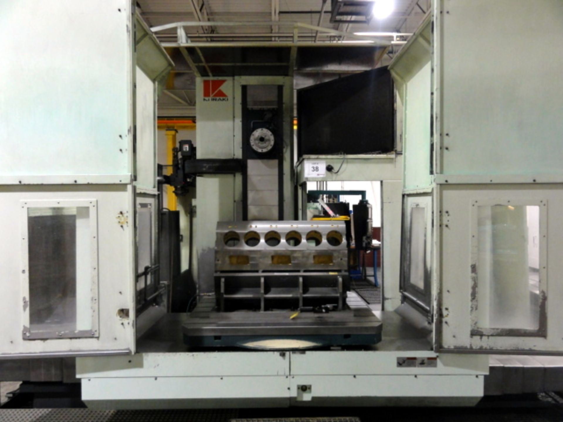 2005 Kuraki Model KBT11Z, CNC Horizontal Boring Mill; Spindle: Drive 30-HP; Speeds to 3,000- - Image 2 of 12