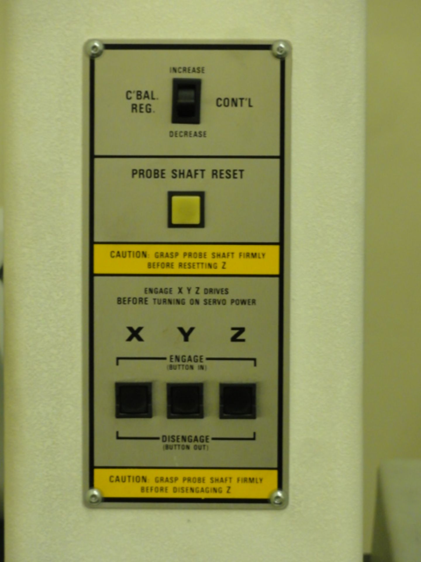 Sheffield Coordinate Measuring Machine, Model Cordax Apollo III-RS-150 w/ Renishaw PH10 MQ Probe - Image 7 of 14