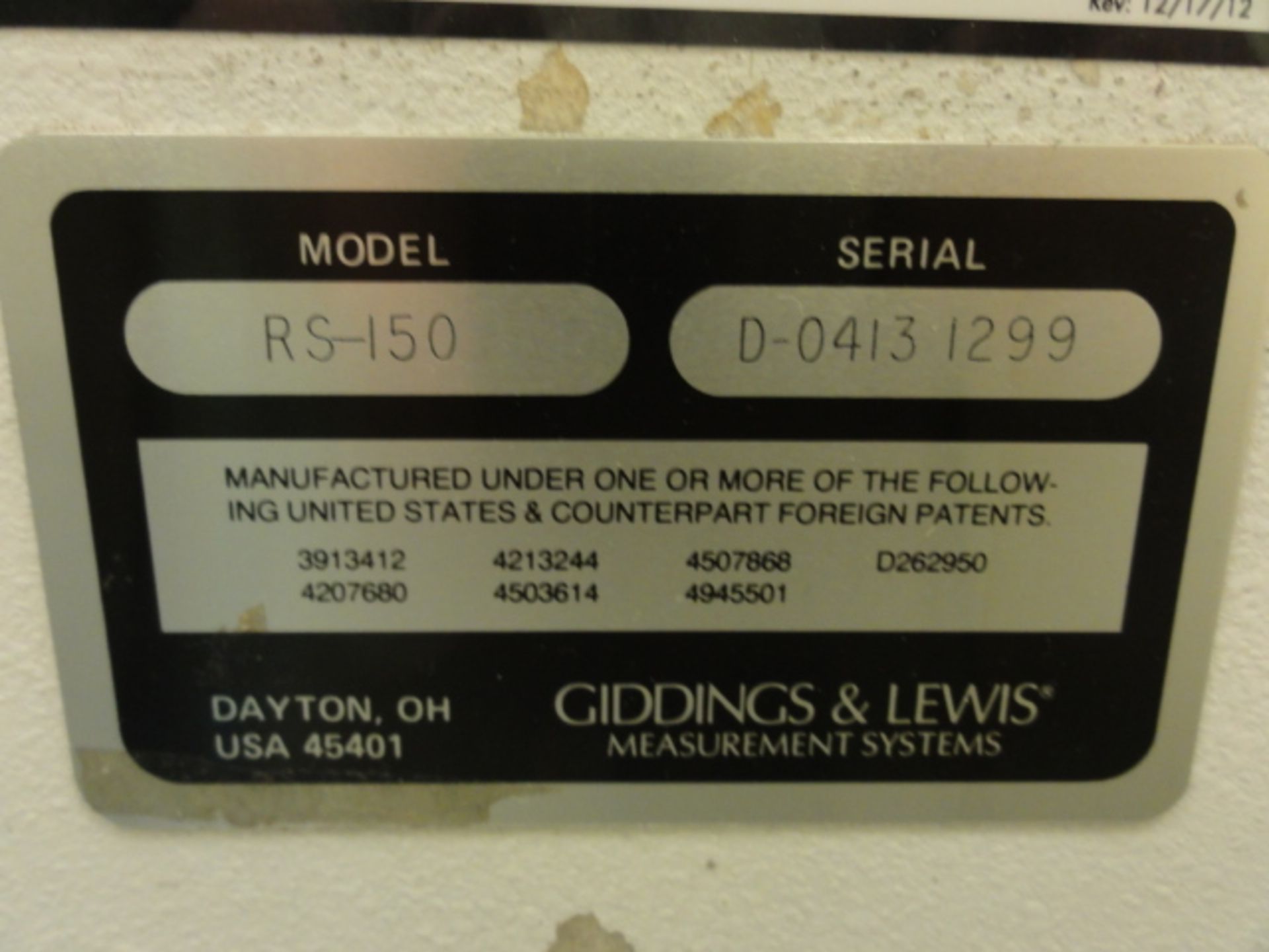 Sheffield Coordinate Measuring Machine, Model Cordax Apollo III-RS-150 w/ Renishaw PH10 MQ Probe - Image 10 of 14