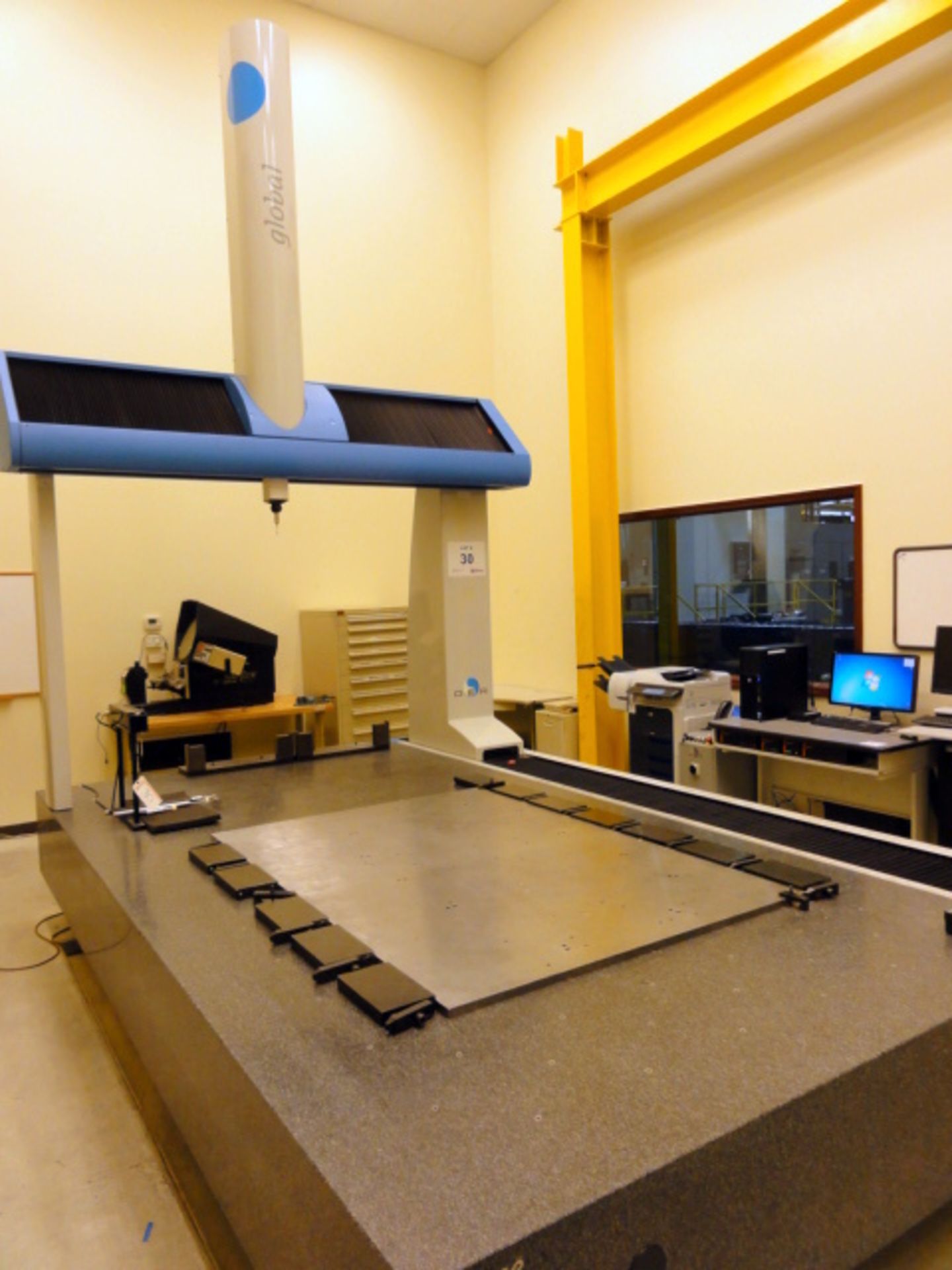 2004 DEA Coordinate Measuring Machine, Model Global F203315, w/ Renishaw PH10MQ Probe, (11) Renishaw - Image 3 of 11