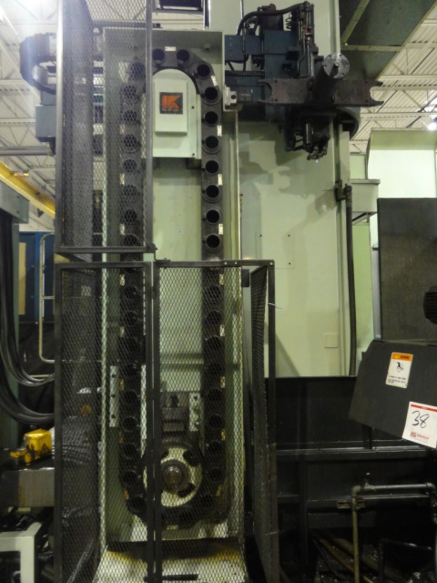 2005 Kuraki Model KBT11Z, CNC Horizontal Boring Mill; Spindle: Drive 30-HP; Speeds to 3,000- - Image 12 of 12