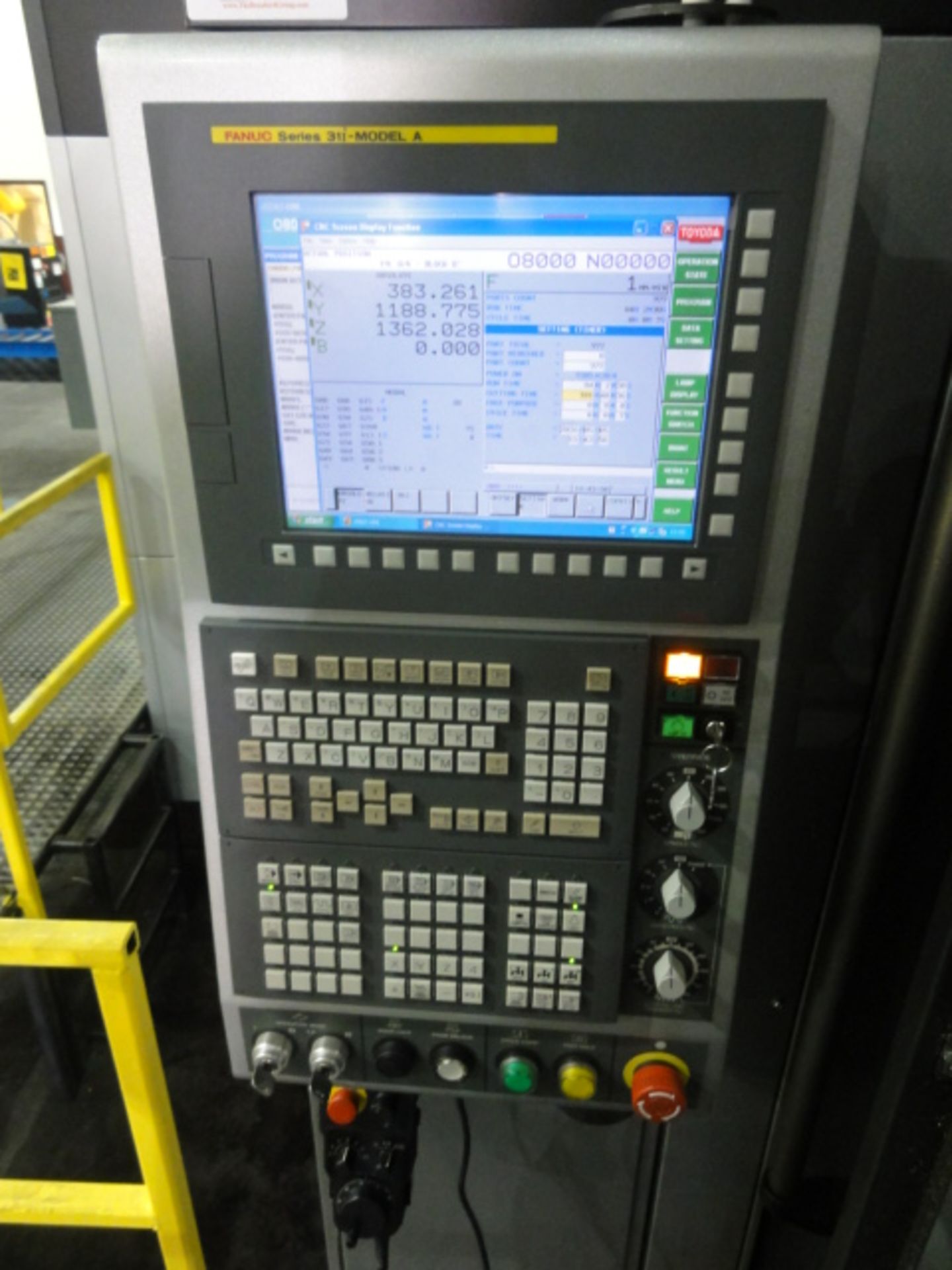 2013 (installed 2015) Toyoda Model FH1000SX CNC Horizontal Machining Center - Image 4 of 11