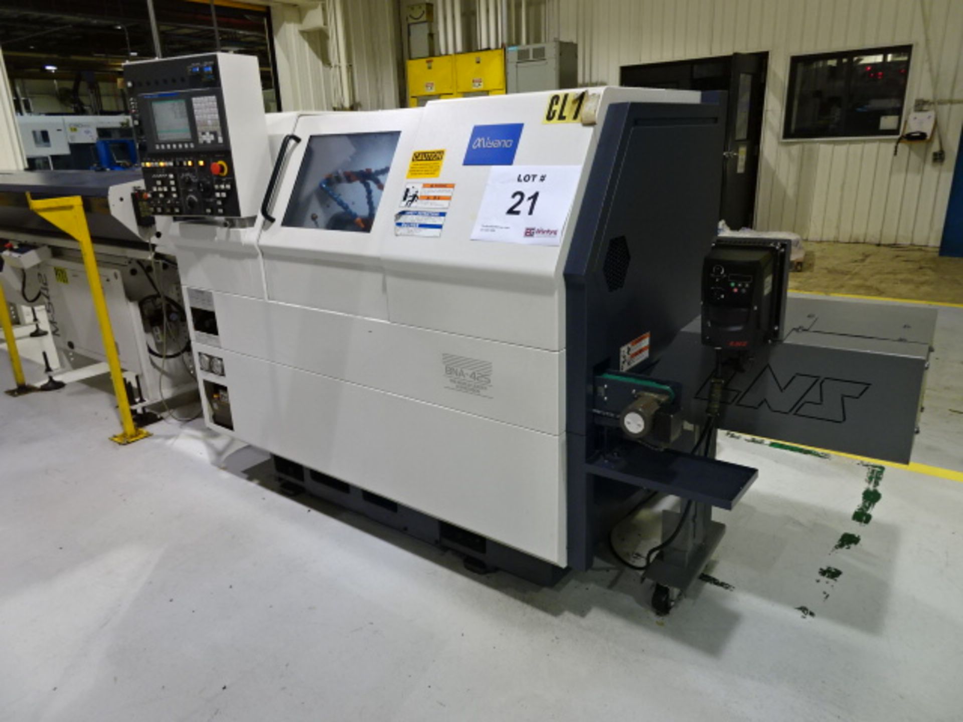 2010 Miyano Model BNA-42S 42mm/1.65" Cap. CNC Turning Center; Spindle: Drive 10-HP; Speeds to 5, - Image 2 of 10