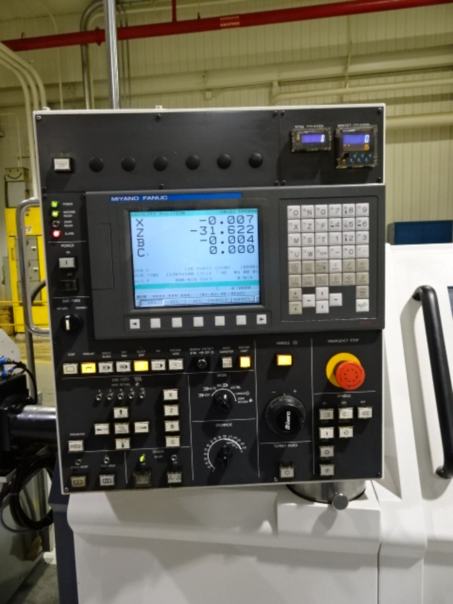 2010 Miyano Model BNA-42S 42mm/1.65" Cap. CNC Turning Center; Spindle: Drive 10-HP; Speeds to 5, - Image 3 of 10