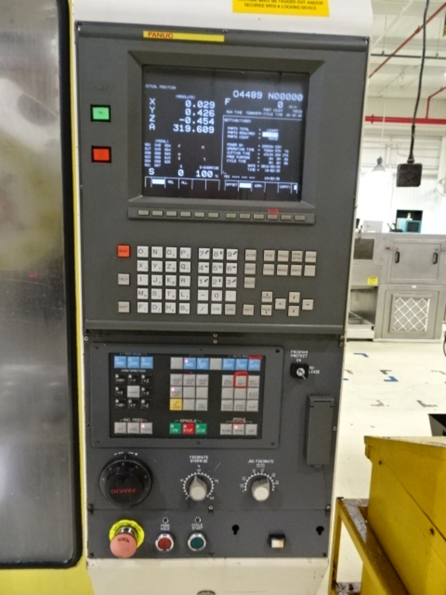 1993 Fanuc Robodrill Alpha T10-A, CNC Drilling and Tapping Machine; Model A04B-067-A031, Drive 7.5- - Image 2 of 7