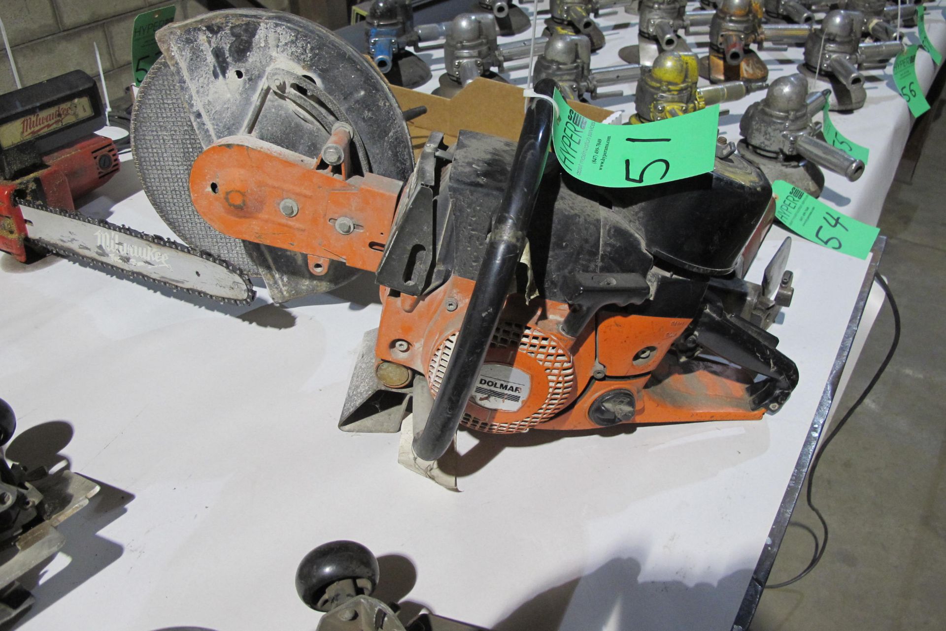 Dolmar Mdl. 309, 12" gas powered demolition saw - Image 2 of 2