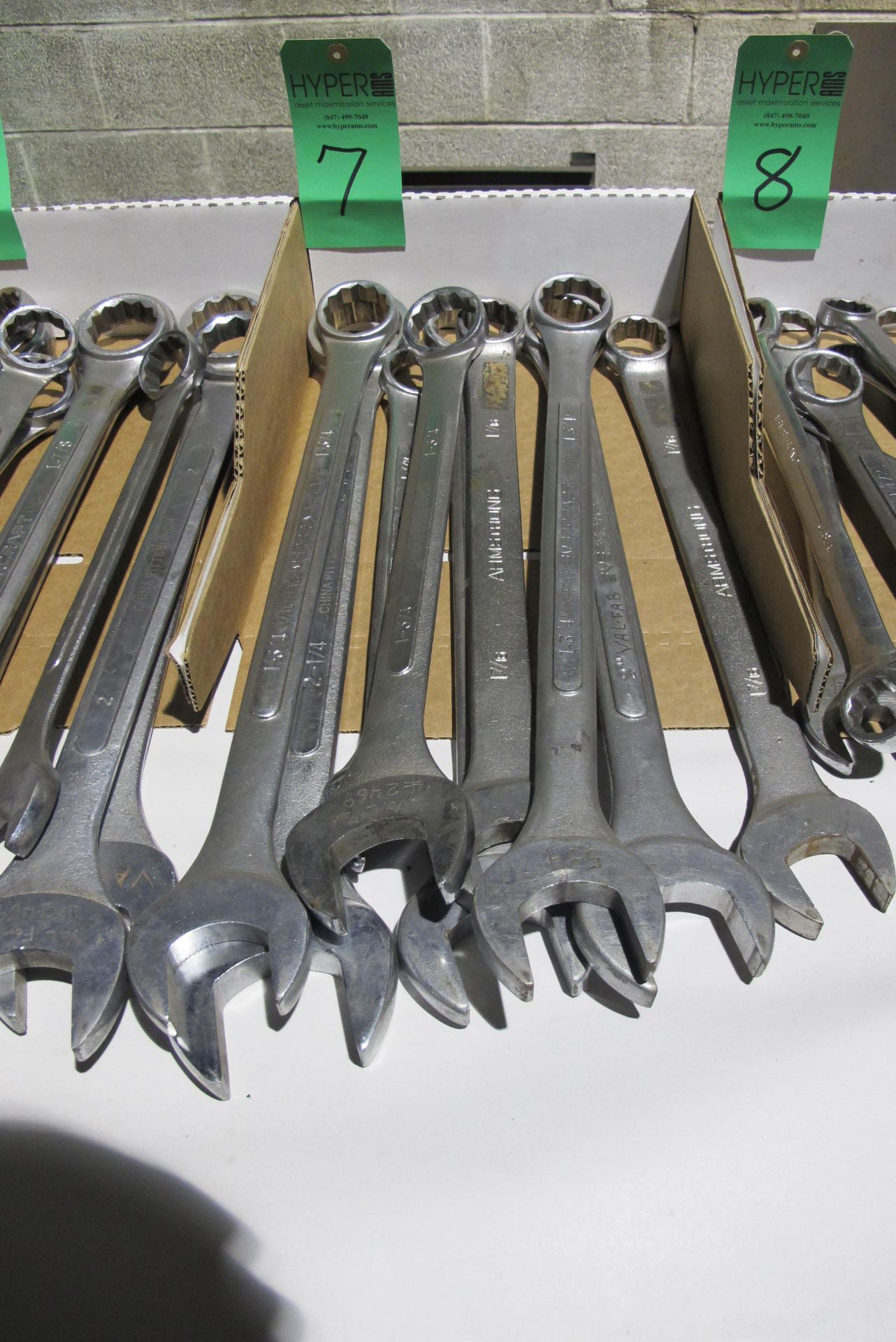 Heavy Duty open & closed end wrenches