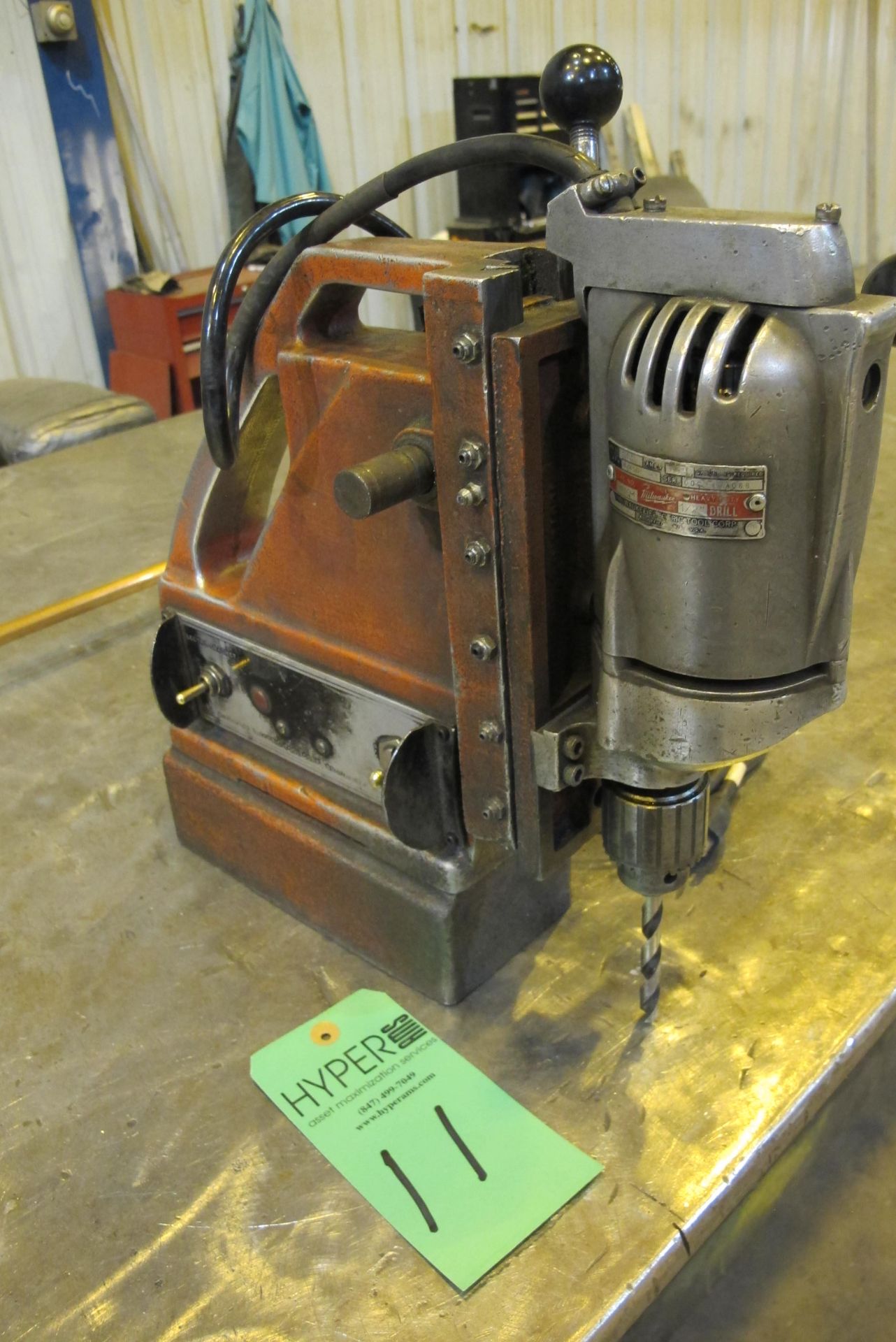 Milwaukee Cat #4200 electromagnetic drill press