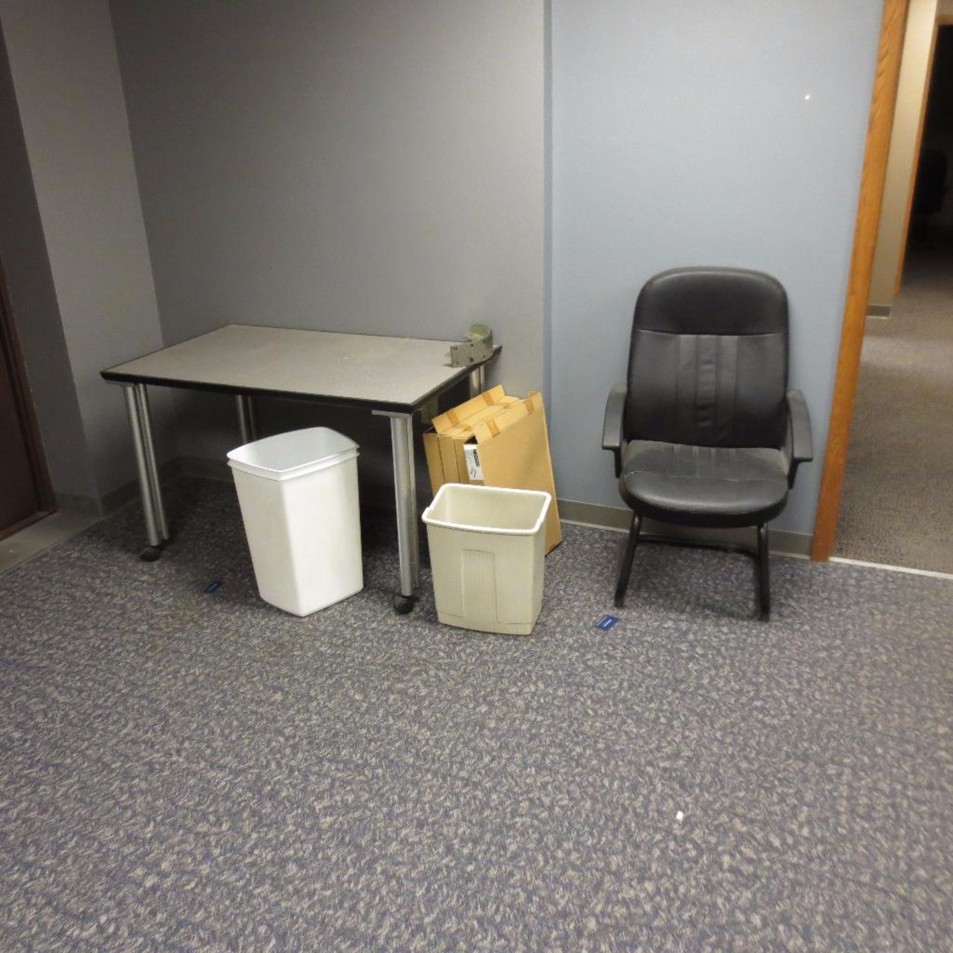 Office Dividers, Desk, File Cabinets and Chairs - Image 2 of 7