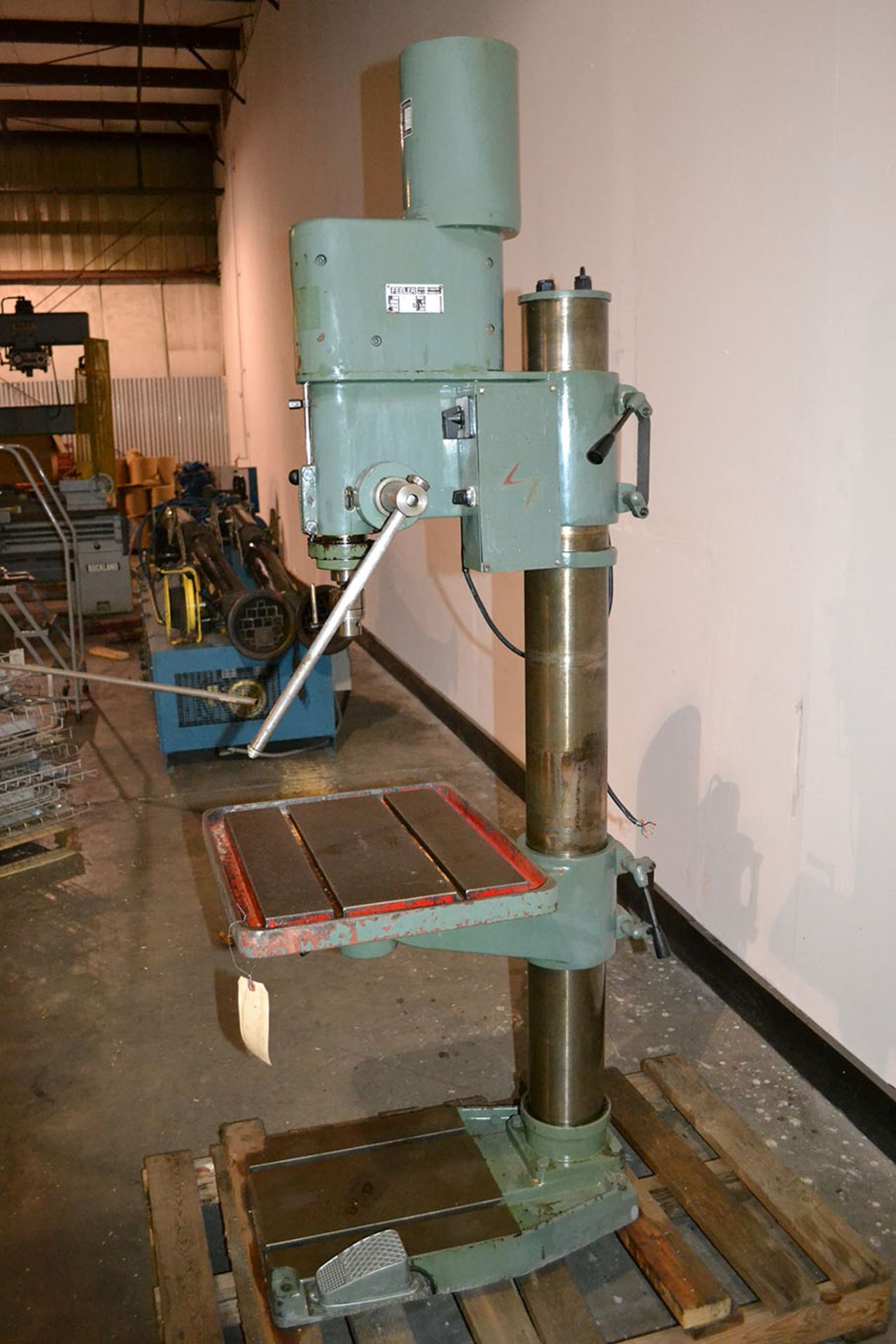 Feeler S600B 24″ Geared Driven Drill Press w/ Power Down Feed - Image 7 of 13