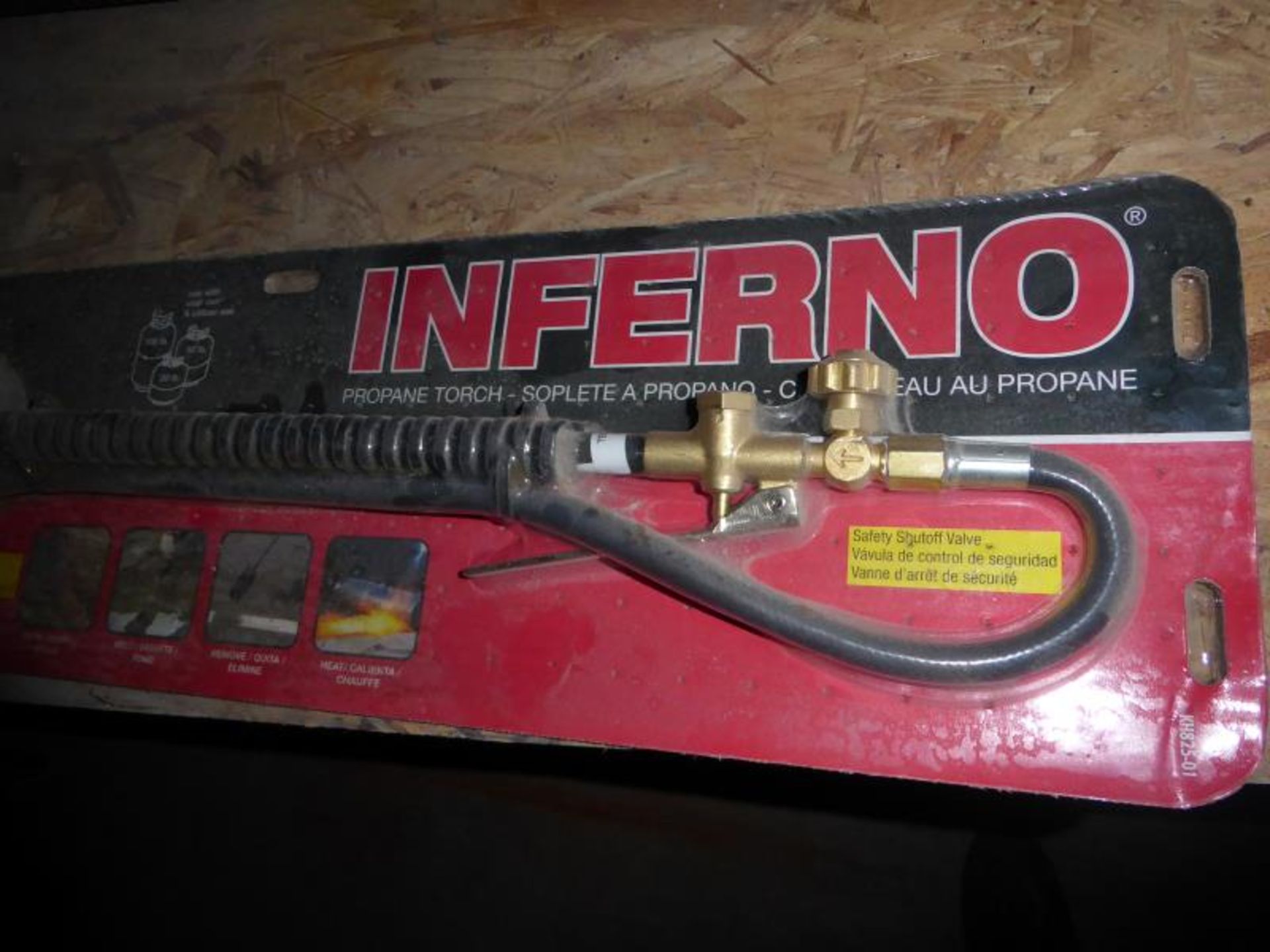 Inferno Propane Torch New In Box, Second Used On - Image 2 of 3