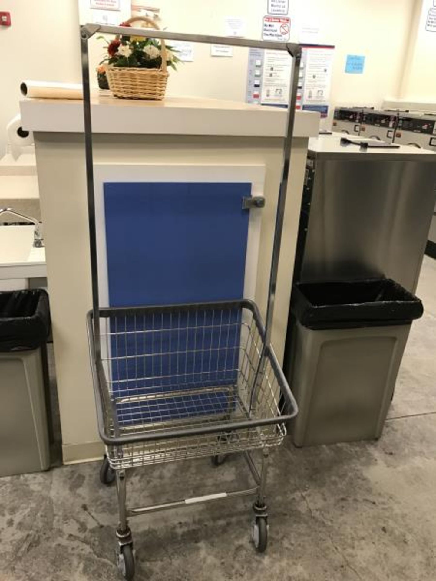 Laundry Cart w/ Hanger