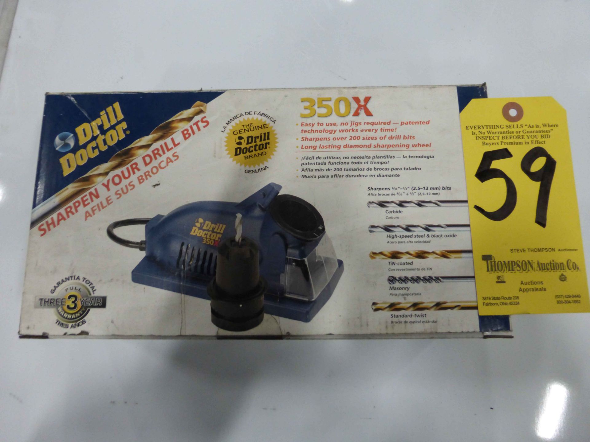 Drill Doctor 350X Drill Sharpener