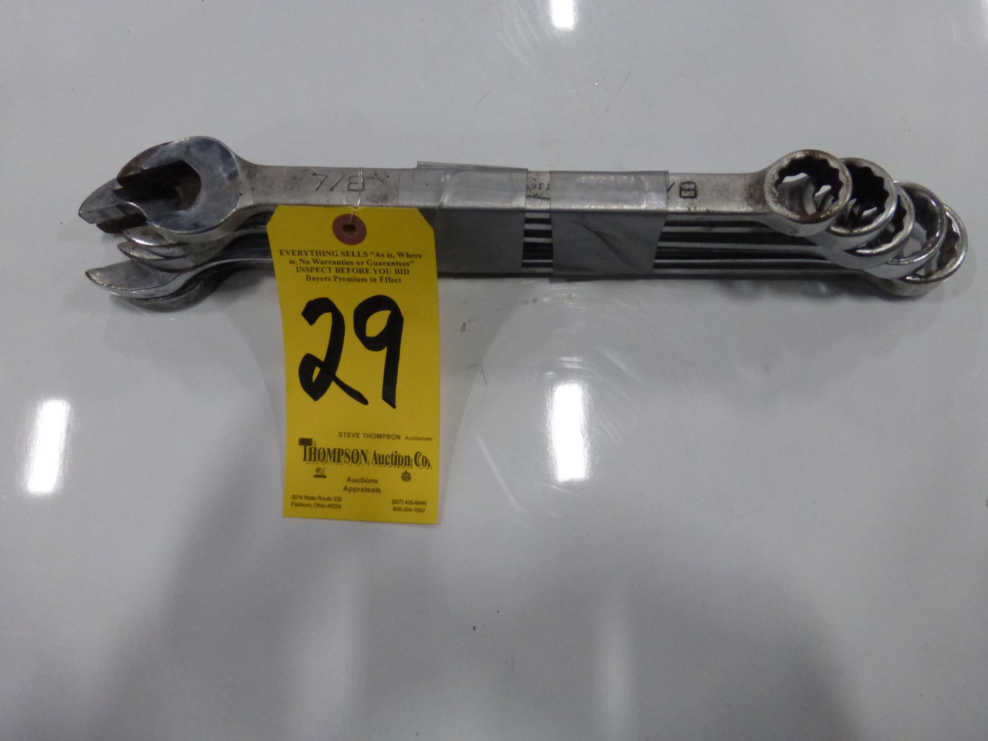 Open and Box End Wrenches