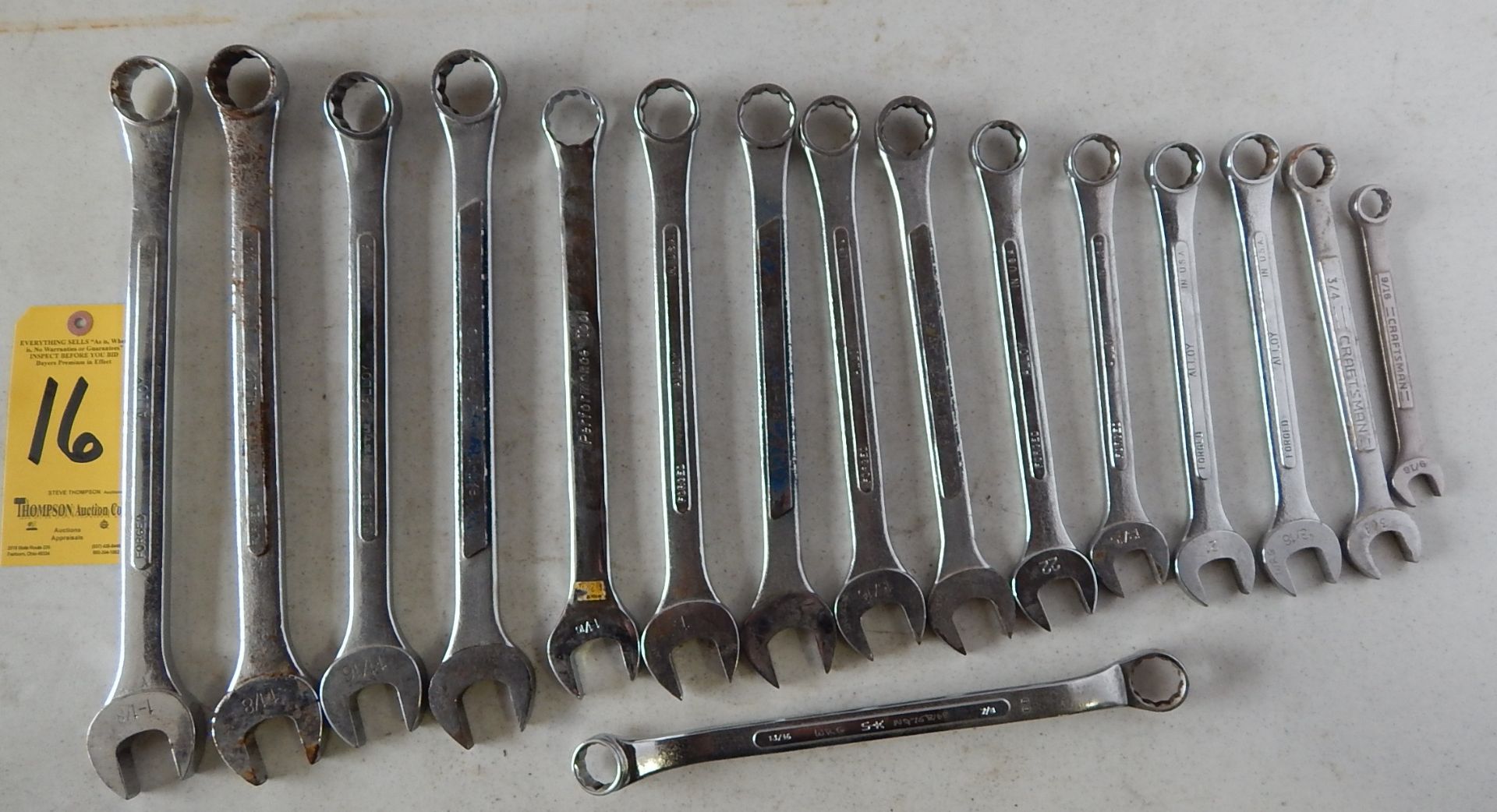 Open and Box End Wrenches