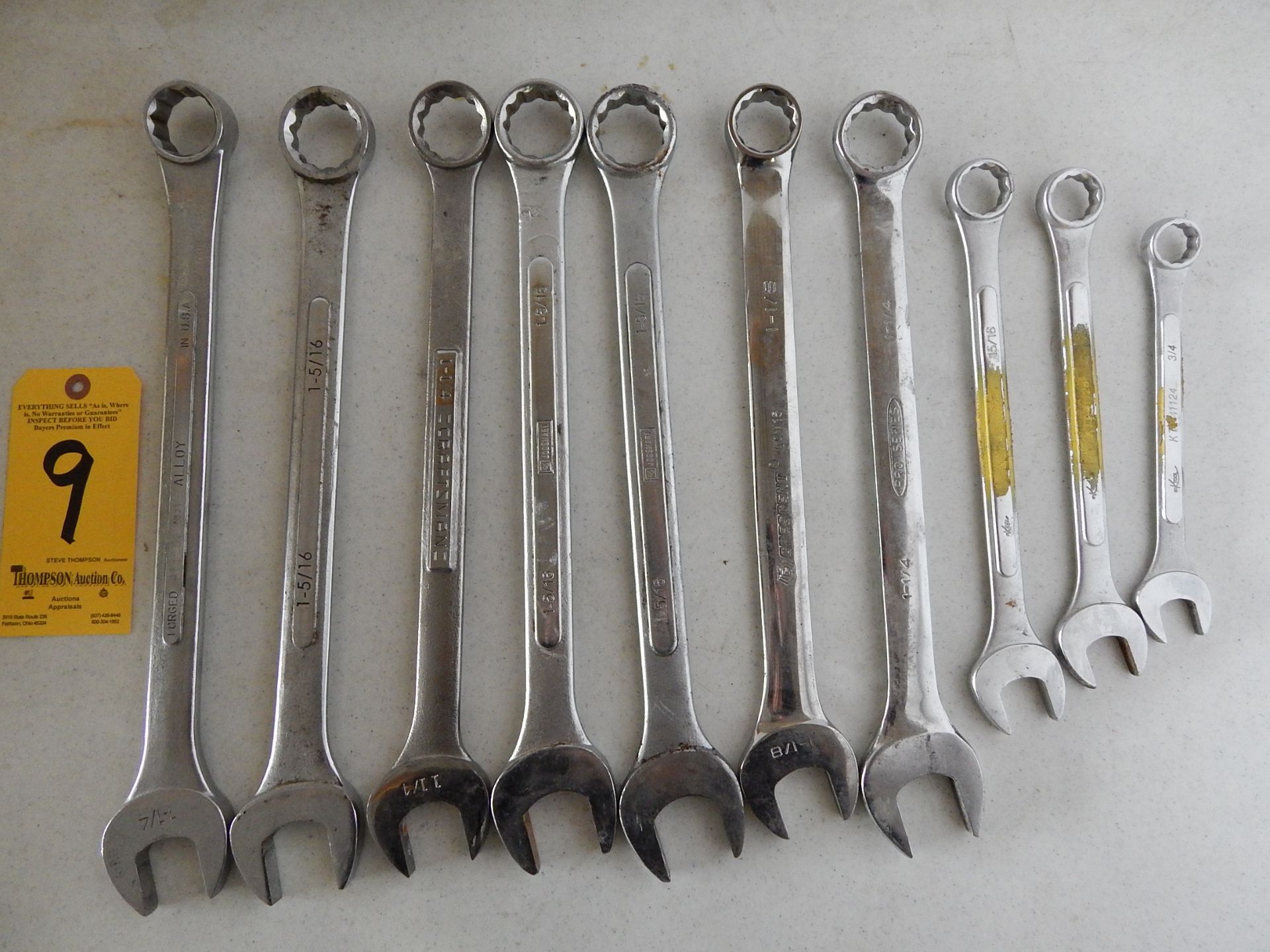 Open and Box End Wrenches