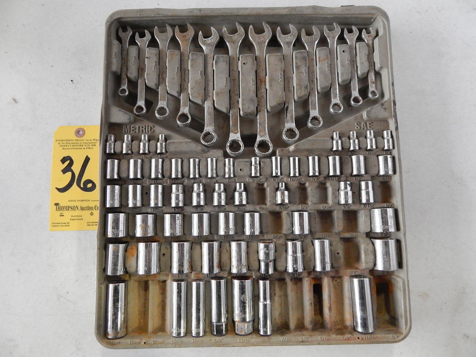 Crescent Socket and Wrench Set