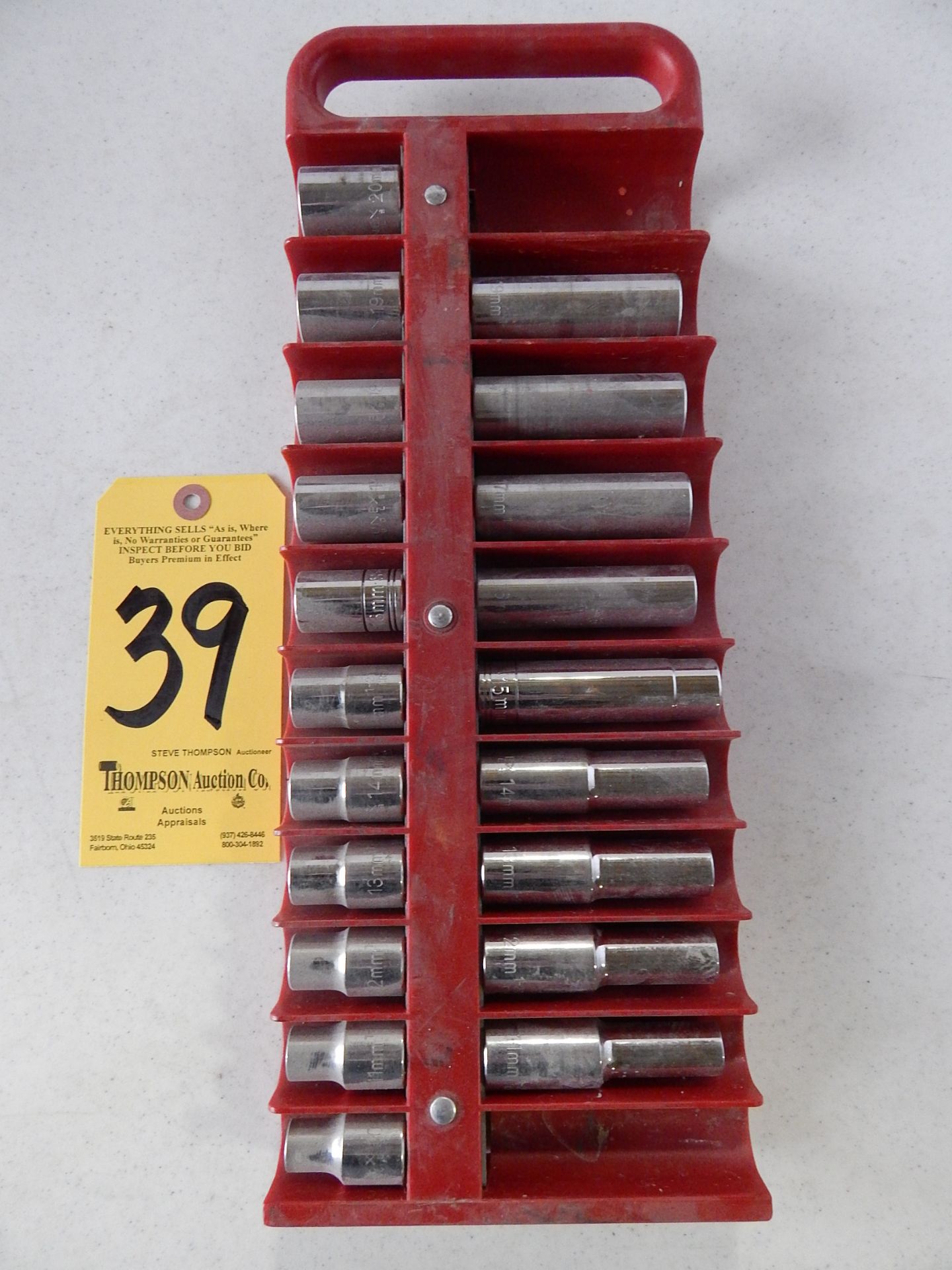 Socket Set, 10mm-20mm